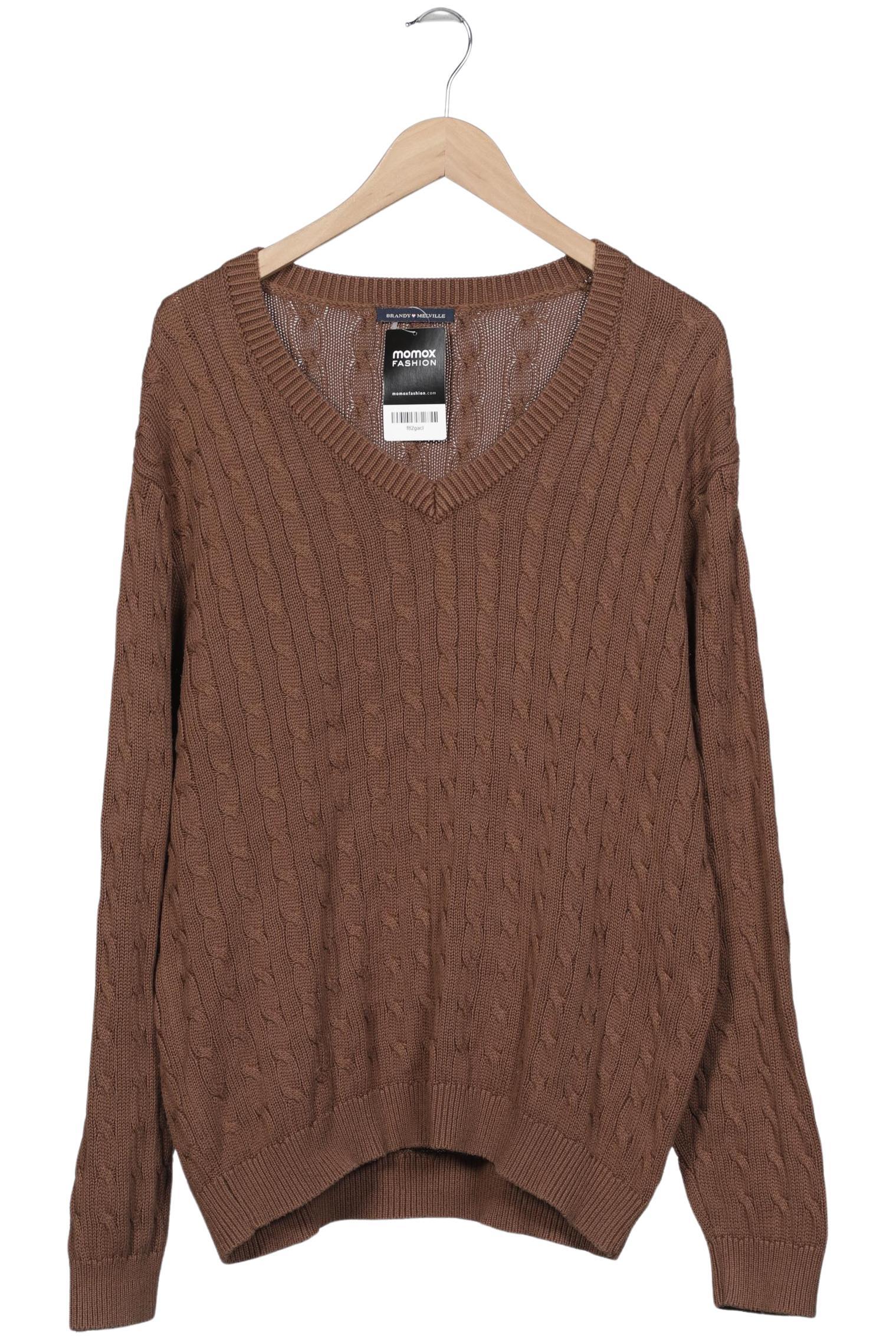 

Brandy Melville Damen Pullover, braun, Gr. 46