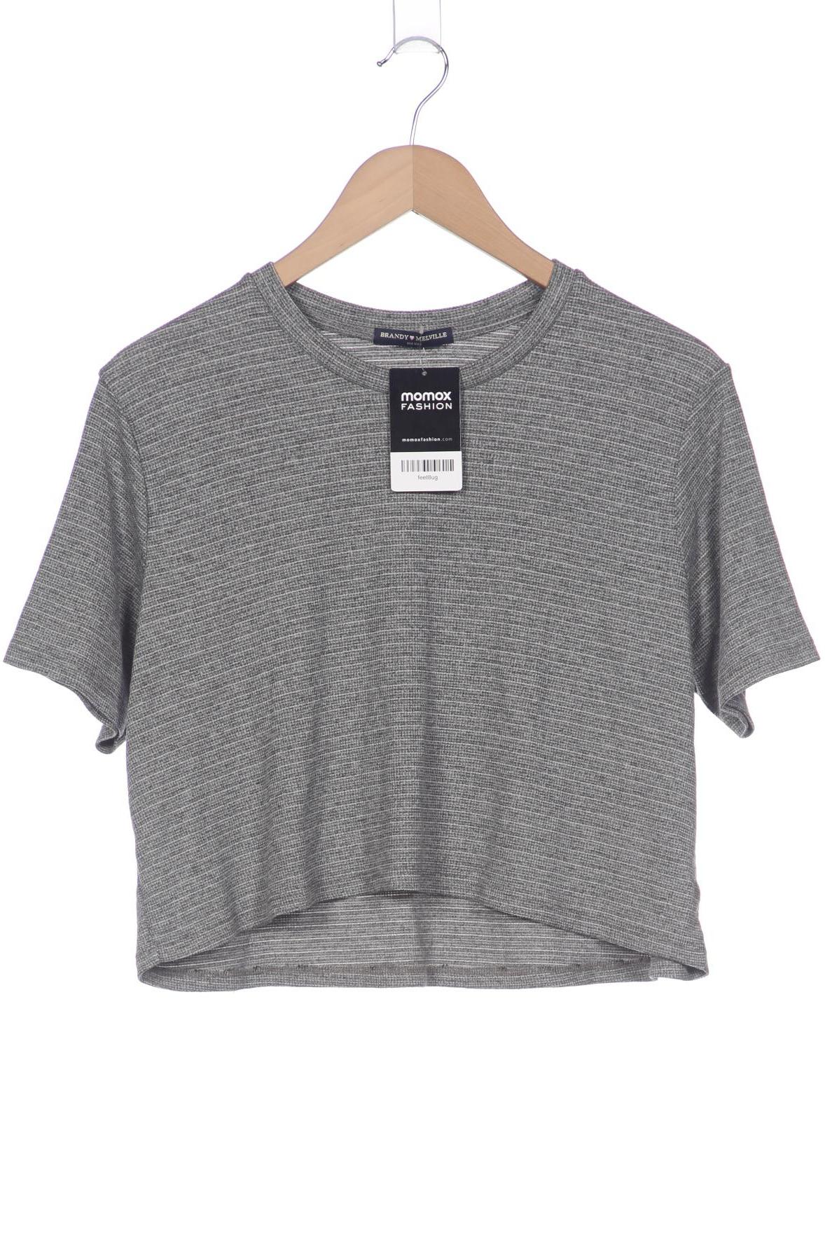 

Brandy Melville Damen T-Shirt, grau, Gr. uni