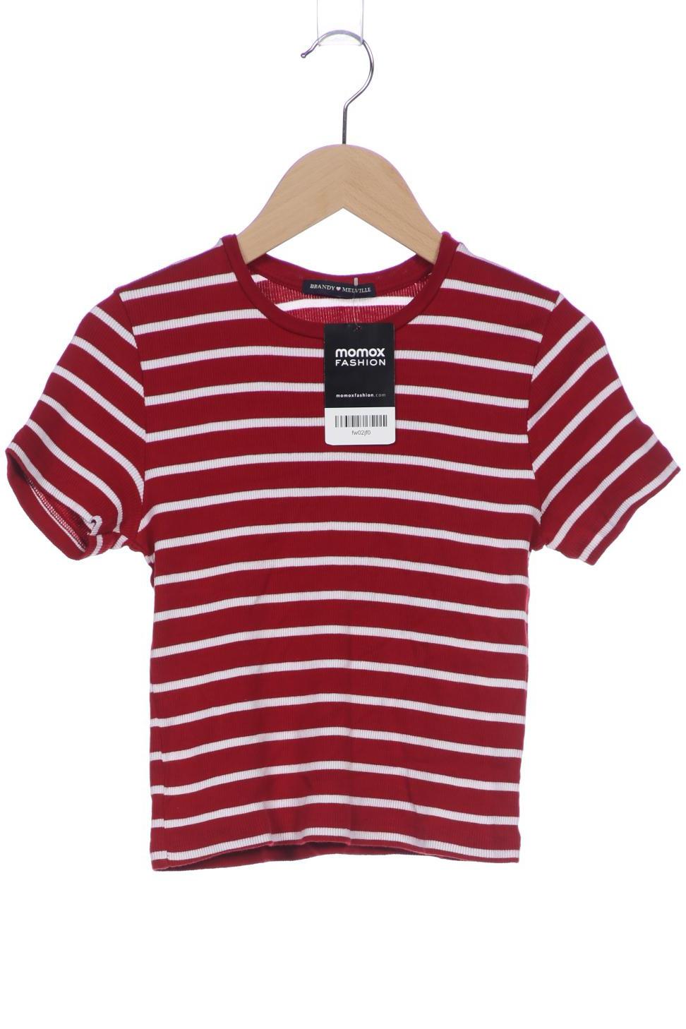 

Brandy Melville Damen T-Shirt, bordeaux, Gr. 36