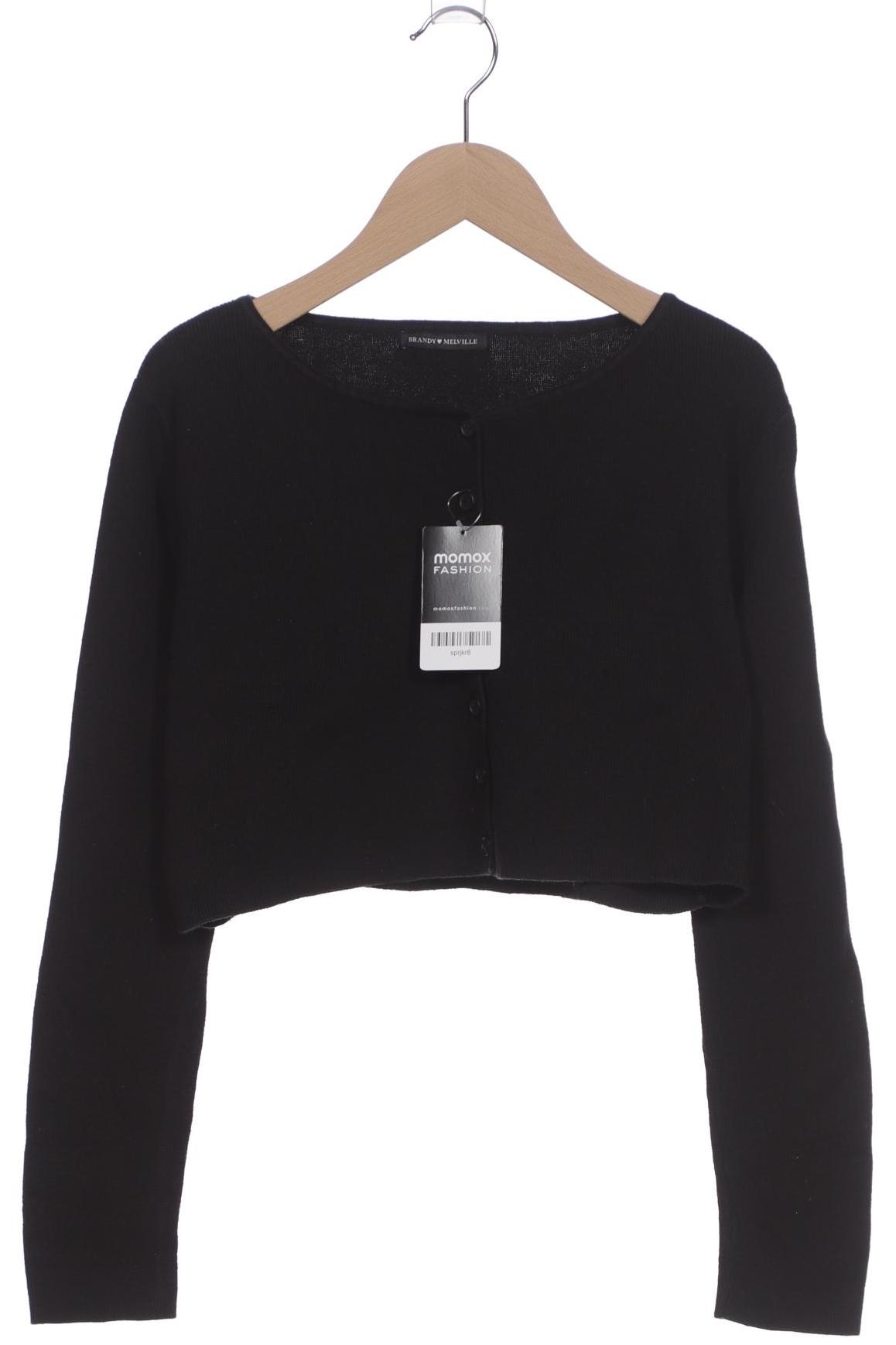 

Brandy Melville Damen Strickjacke, schwarz, Gr. 38