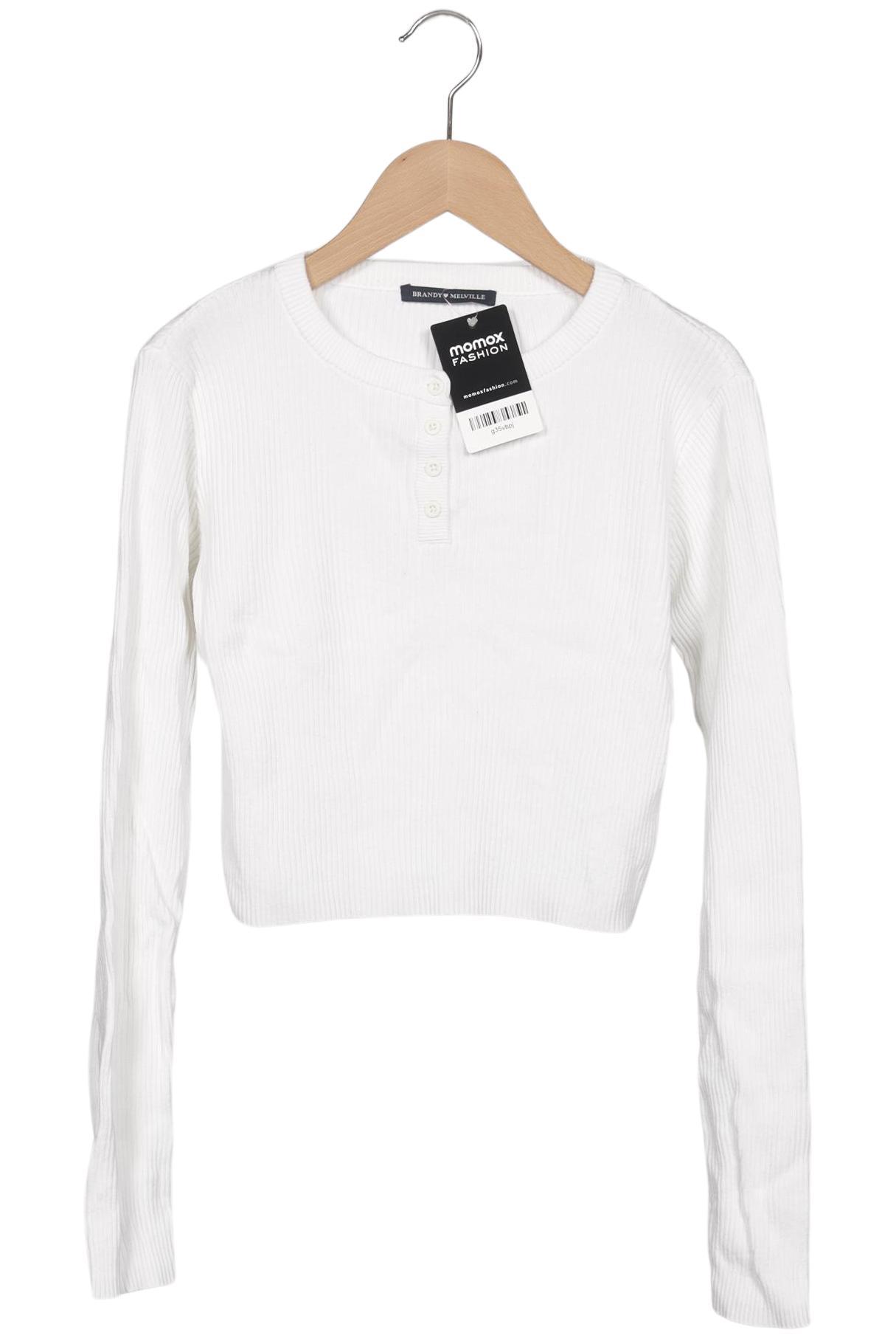 

Brandy Melville Damen Pullover, weiß, Gr. 34