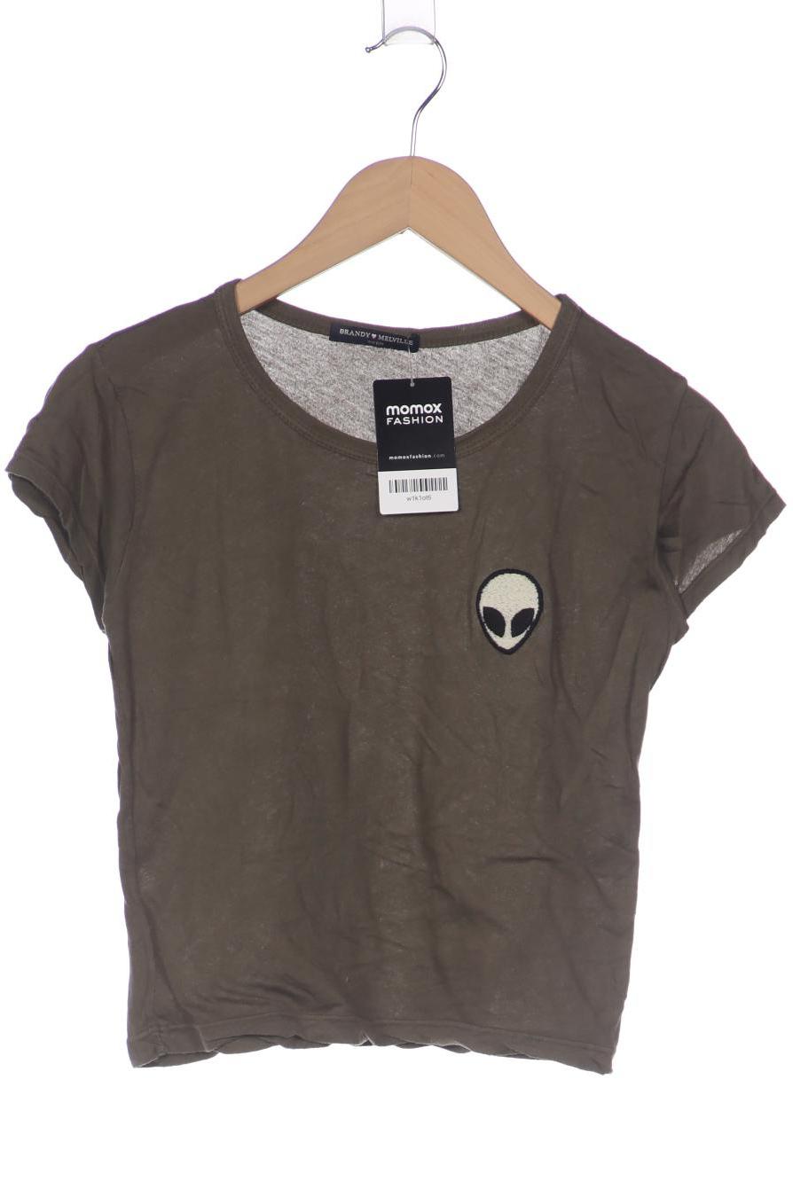 

Brandy Melville Damen T-Shirt, braun, Gr. uni