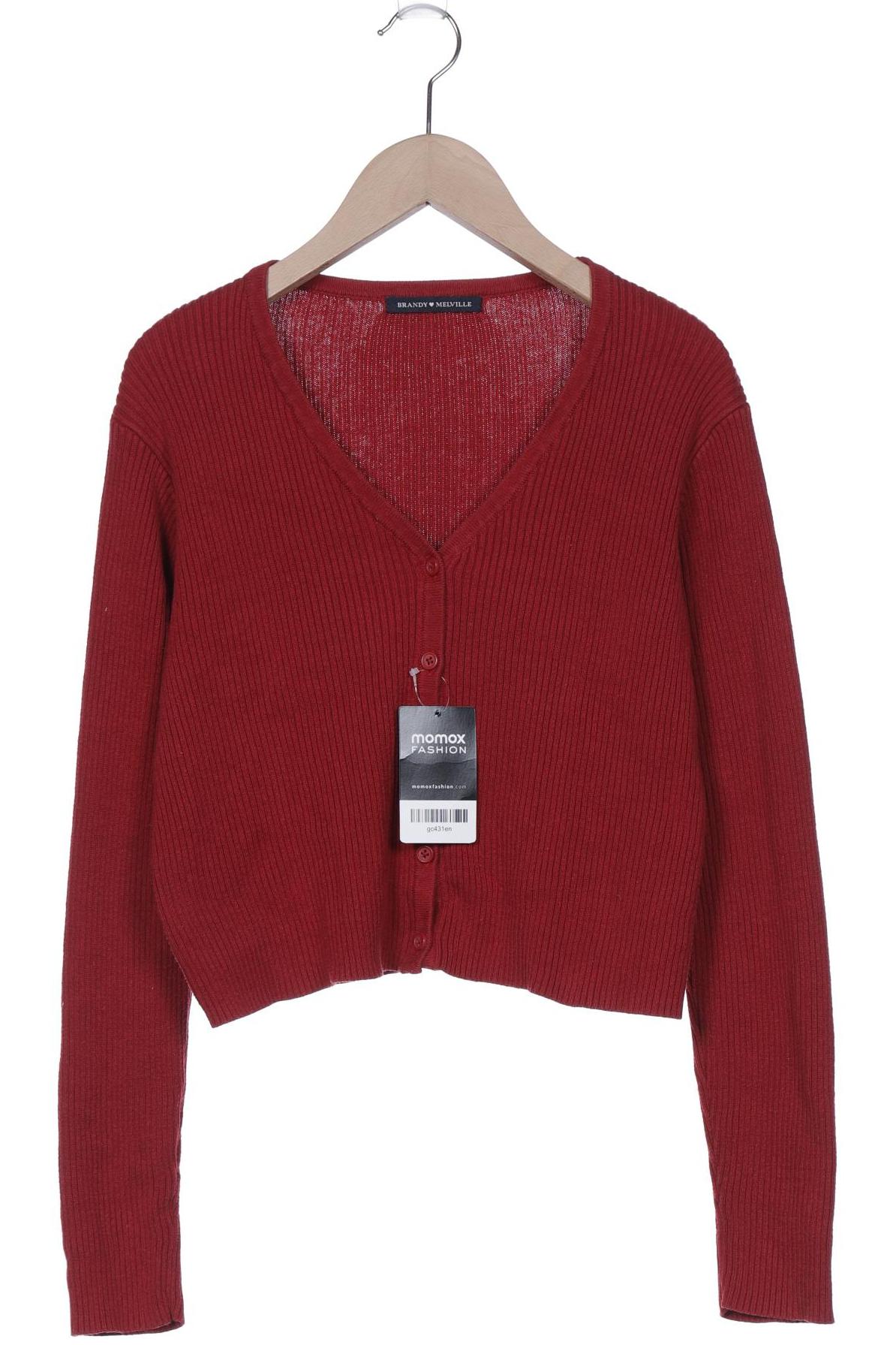 

Brandy Melville Damen Strickjacke, bordeaux, Gr. 34