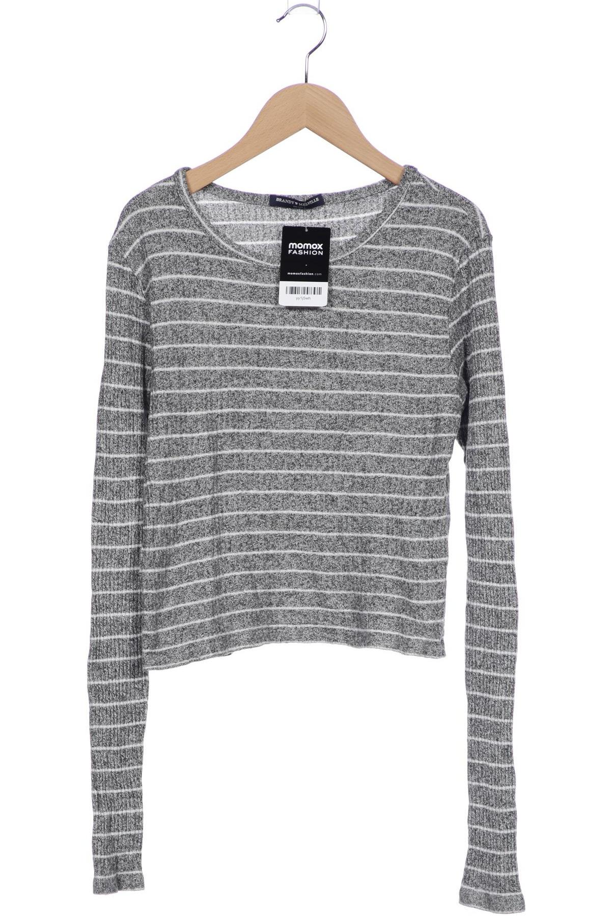 

Brandy Melville Damen Langarmshirt, grau, Gr. uni
