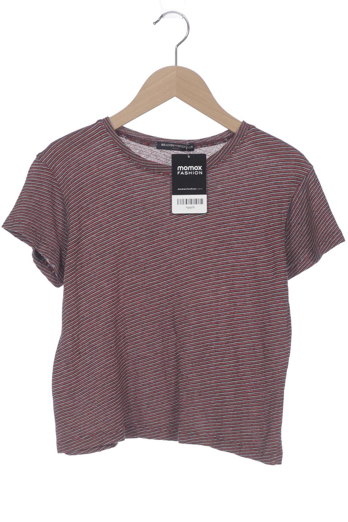 

Brandy Melville Damen T-Shirt, bordeaux, Gr. uni