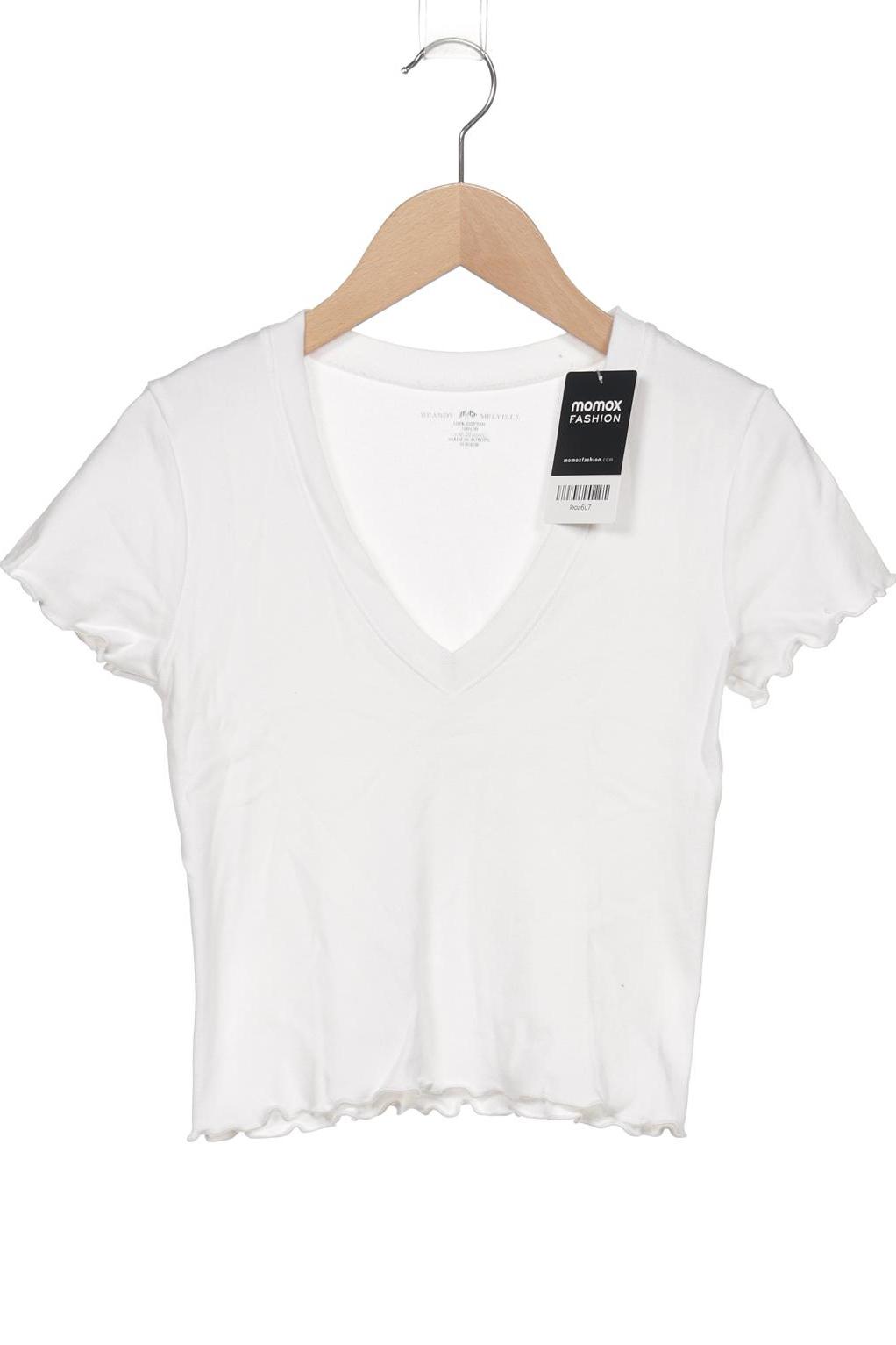 

Brandy Melville Damen T-Shirt, cremeweiß, Gr. 34