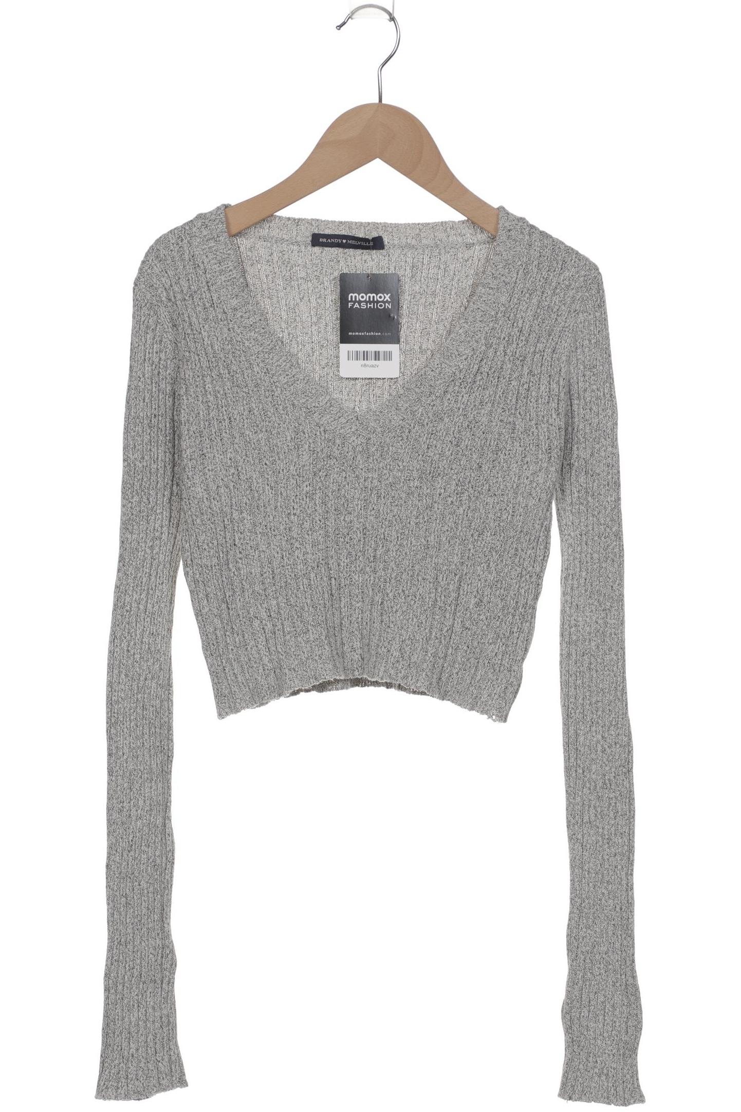 

Brandy Melville Damen Pullover, grau, Gr. 36