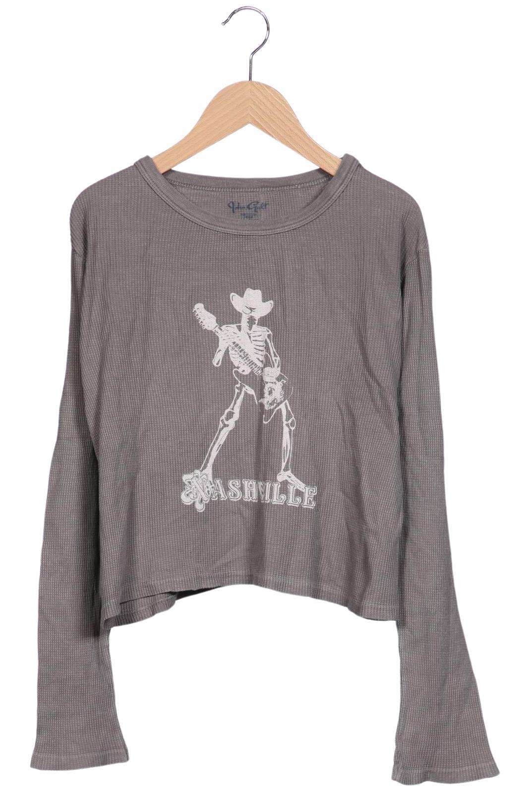 

Brandy Melville Damen Langarmshirt, grau, Gr. 8