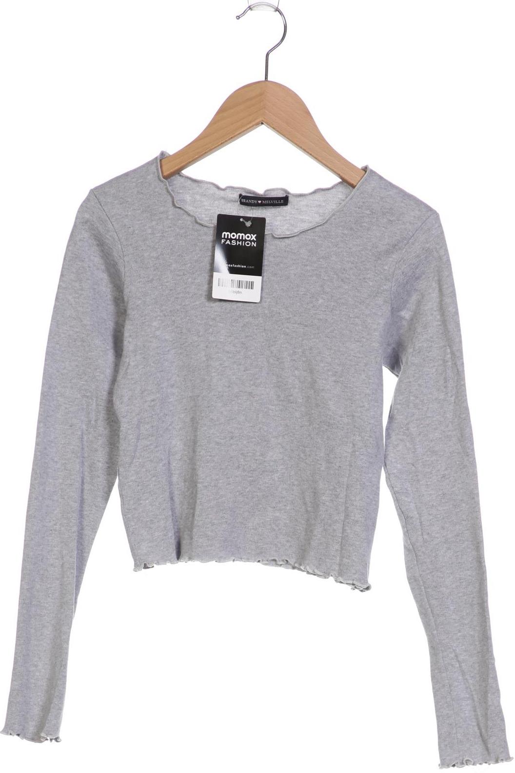 

Brandy Melville Damen Langarmshirt, grau