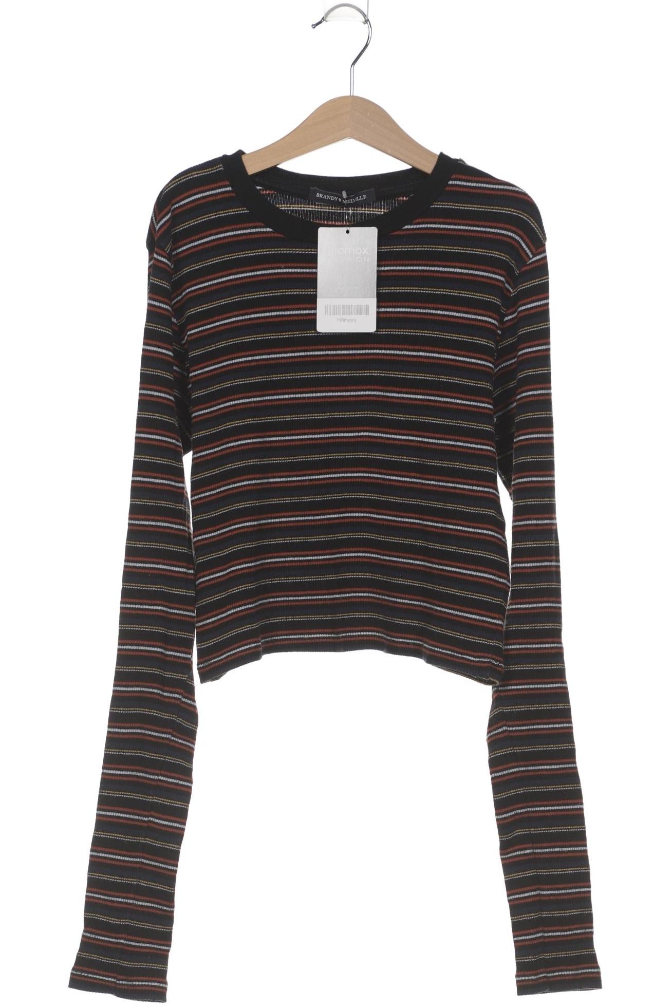 

Brandy Melville Damen Langarmshirt, marineblau, Gr. 36