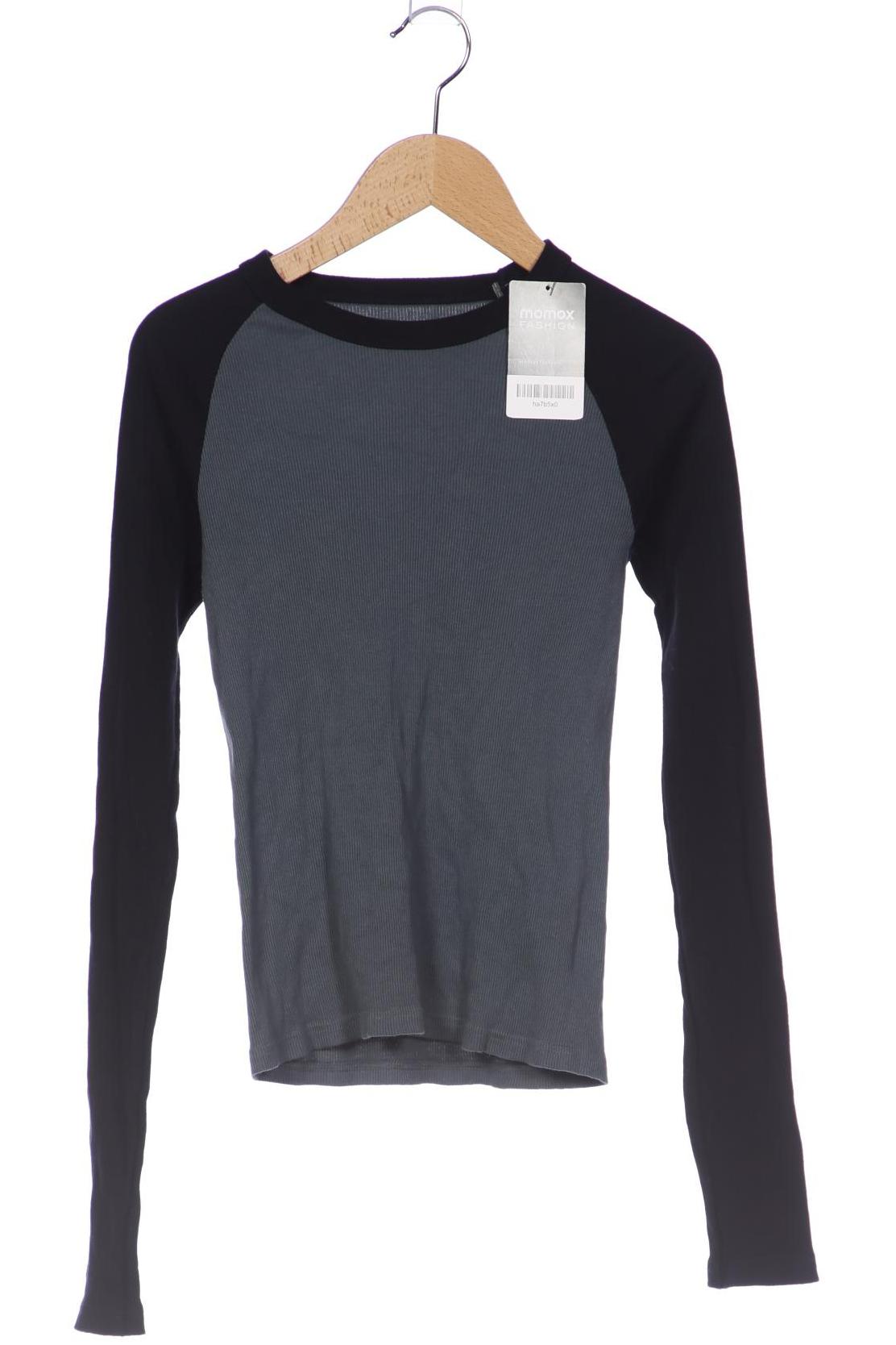 

Brandy Melville Damen Langarmshirt, marineblau, Gr. 32