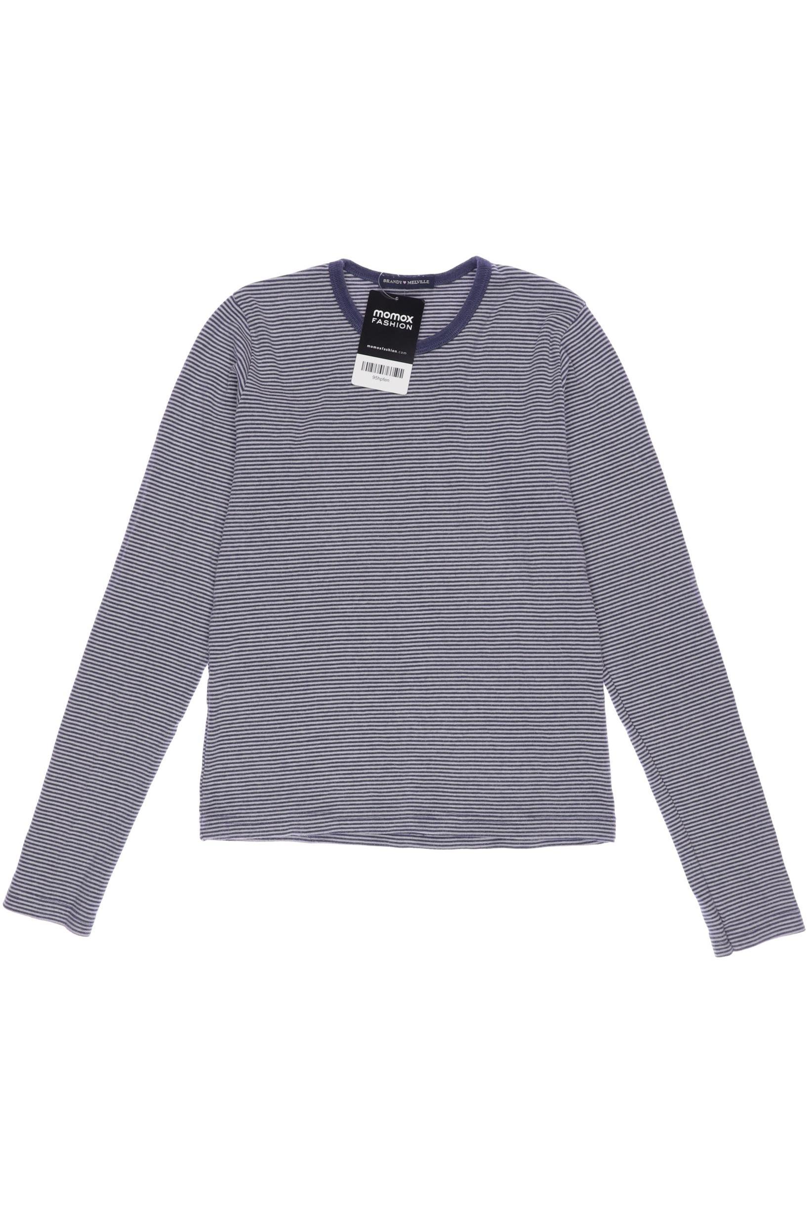 

Brandy Melville Damen Langarmshirt, blau, Gr. 16