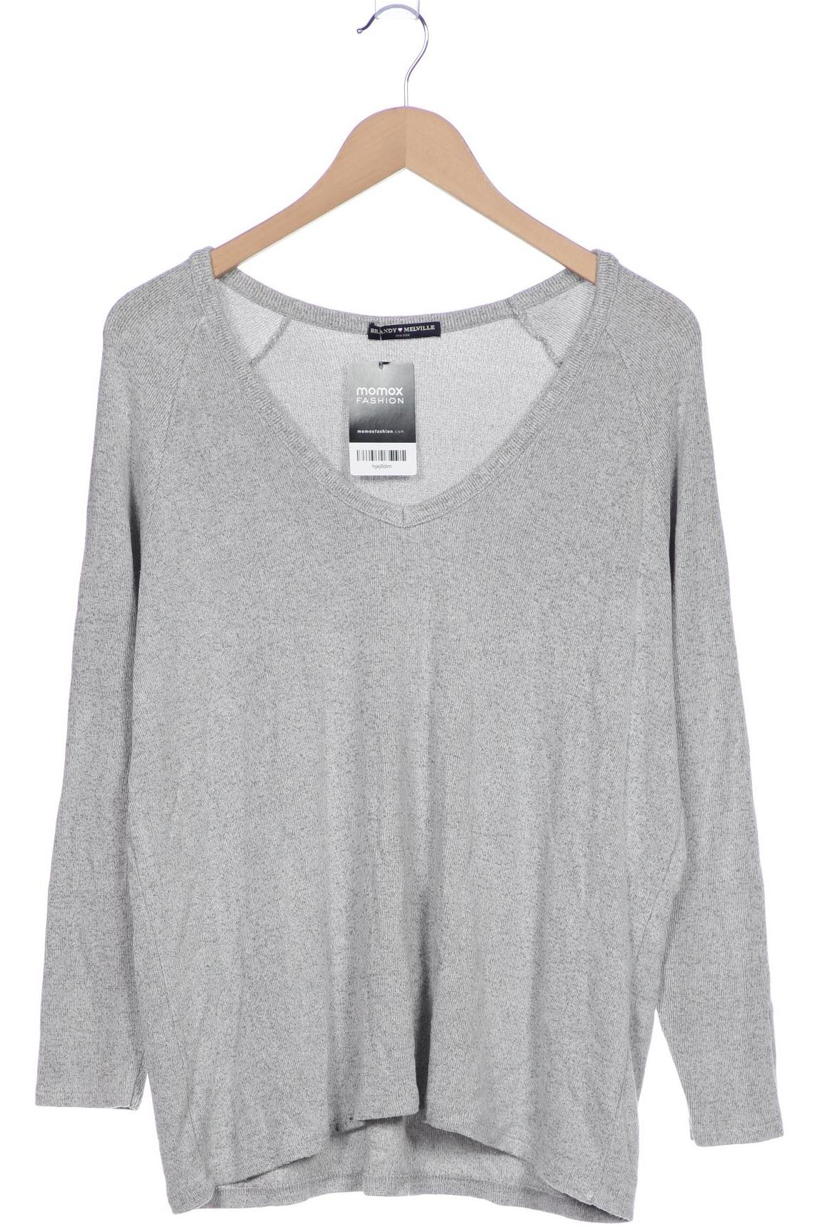 

Brandy Melville Damen Pullover, grau, Gr. uni