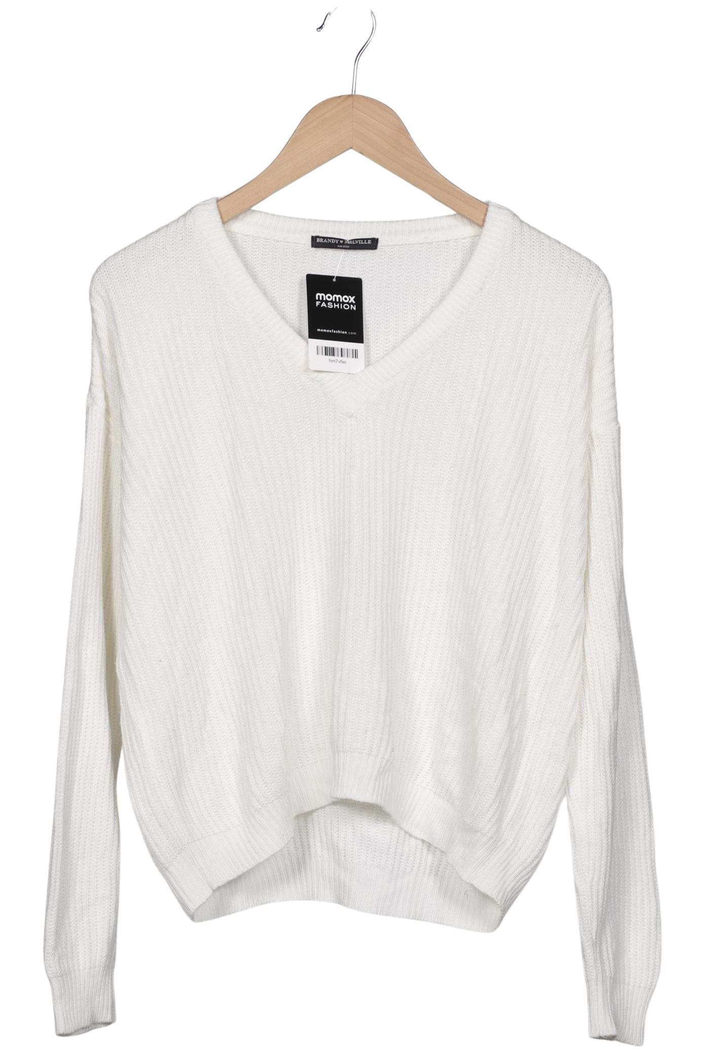 

Brandy Melville Damen Pullover, weiß, Gr. uni