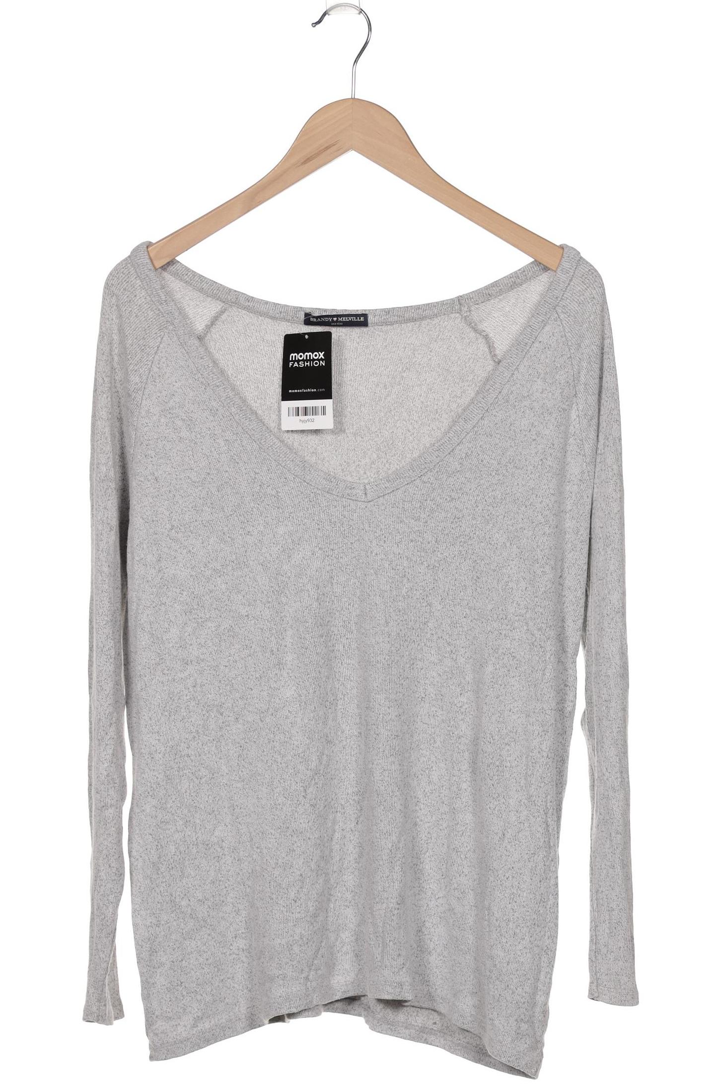 

Brandy Melville Damen Pullover, grau, Gr. uni
