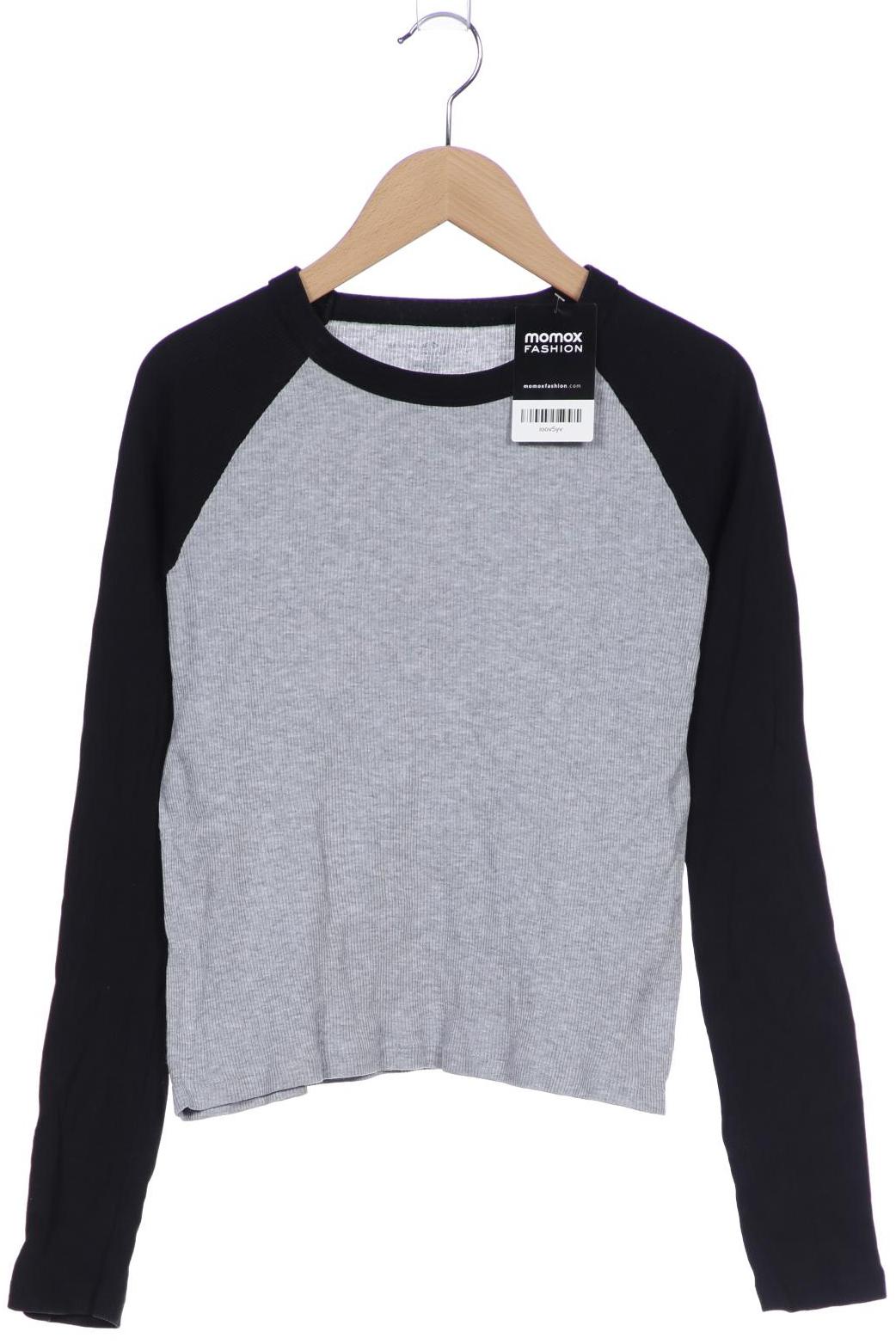 

Brandy Melville Damen Langarmshirt, grau, Gr. 34
