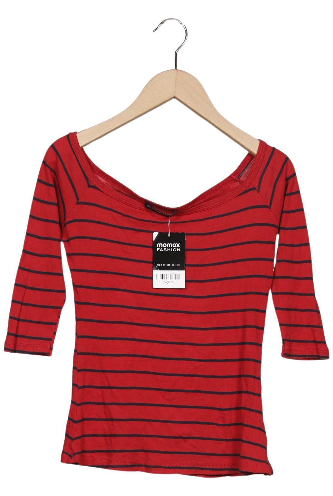 

Brandy Melville Damen Langarmshirt, rot, Gr. 36