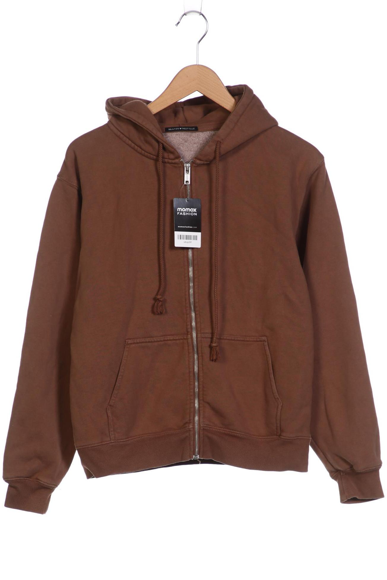 

Brandy Melville Damen Kapuzenpullover, braun, Gr. 46