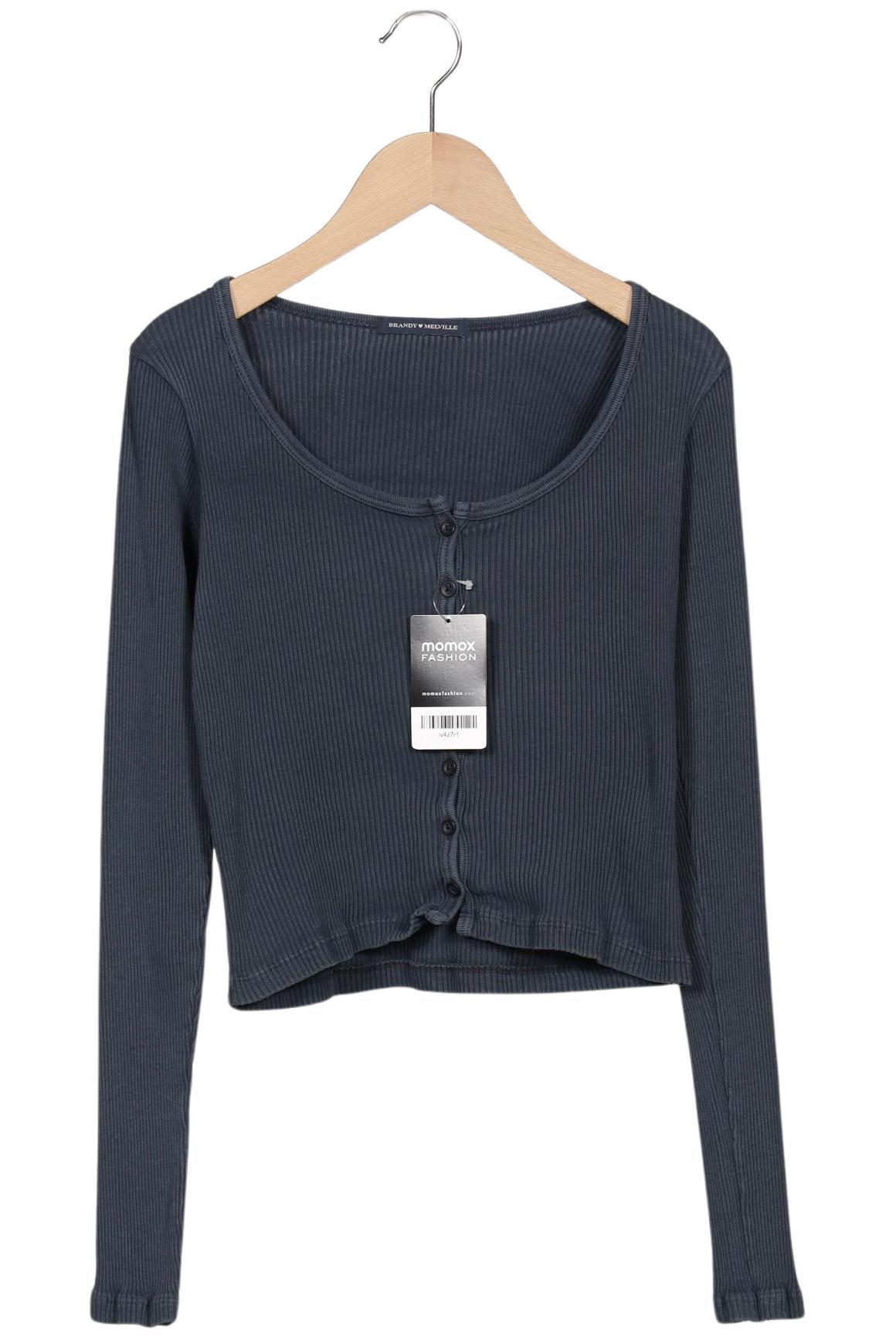 

Brandy Melville Damen Strickjacke, marineblau, Gr. 36