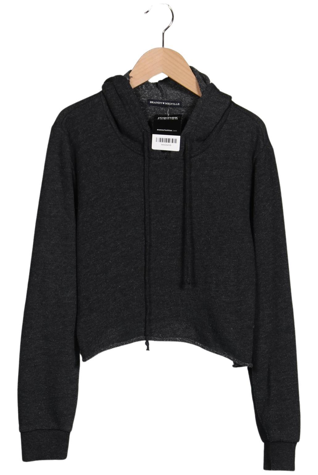 

Brandy Melville Damen Kapuzenpullover, grau, Gr. 36