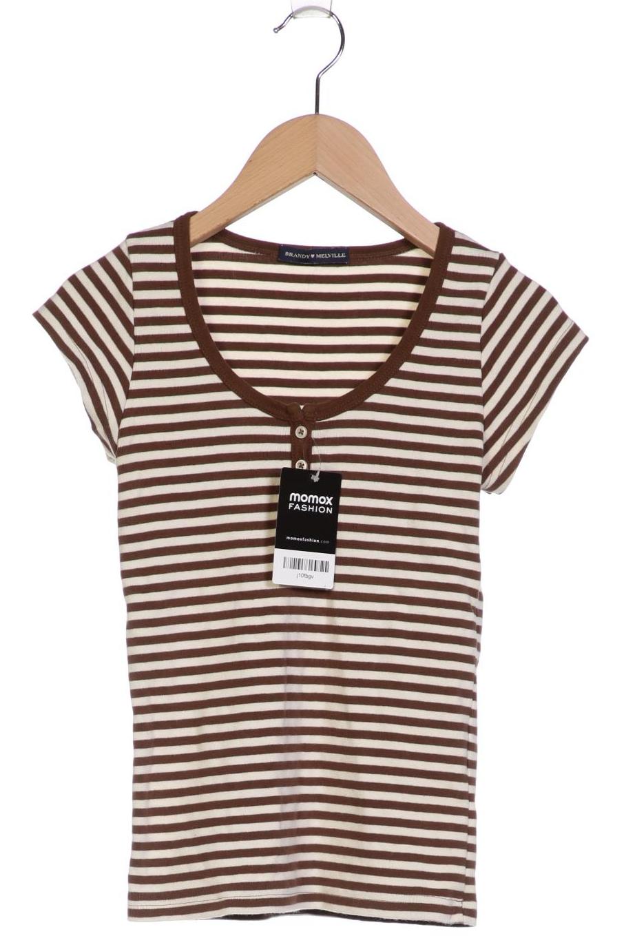 

Brandy Melville Damen T-Shirt, braun, Gr. 30