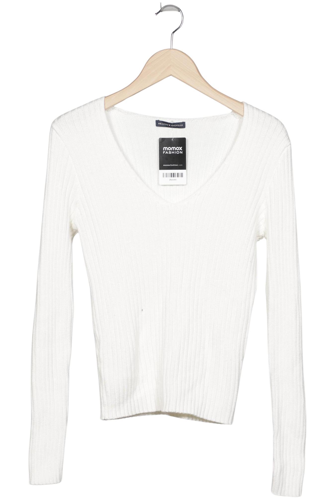 

Brandy Melville Damen Pullover, weiß, Gr. 34