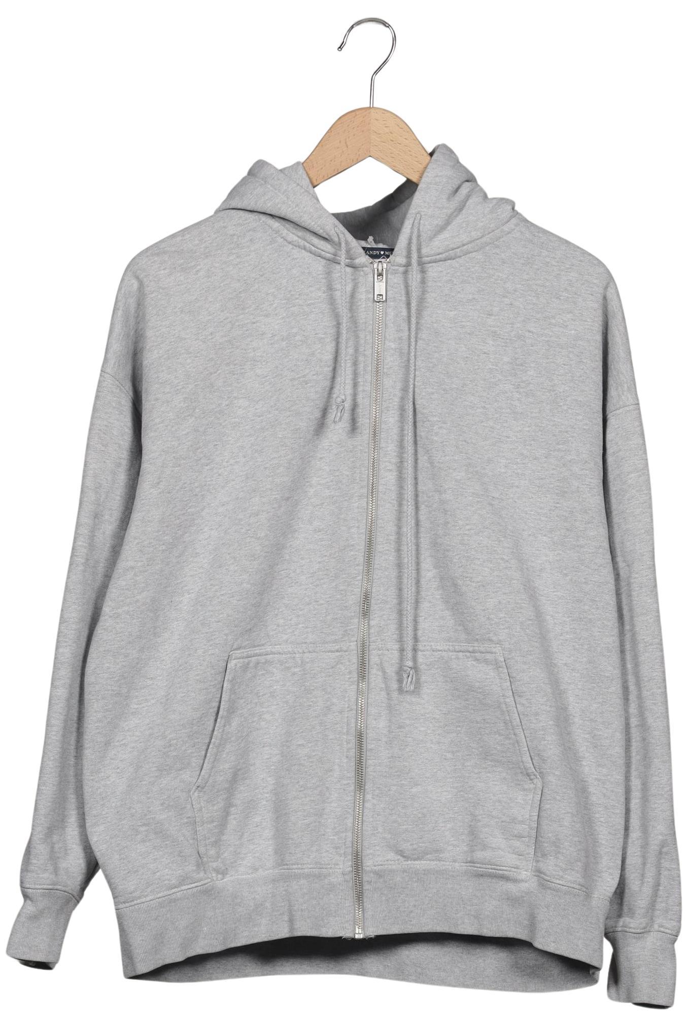 

Brandy Melville Damen Kapuzenpullover, grau, Gr. 44