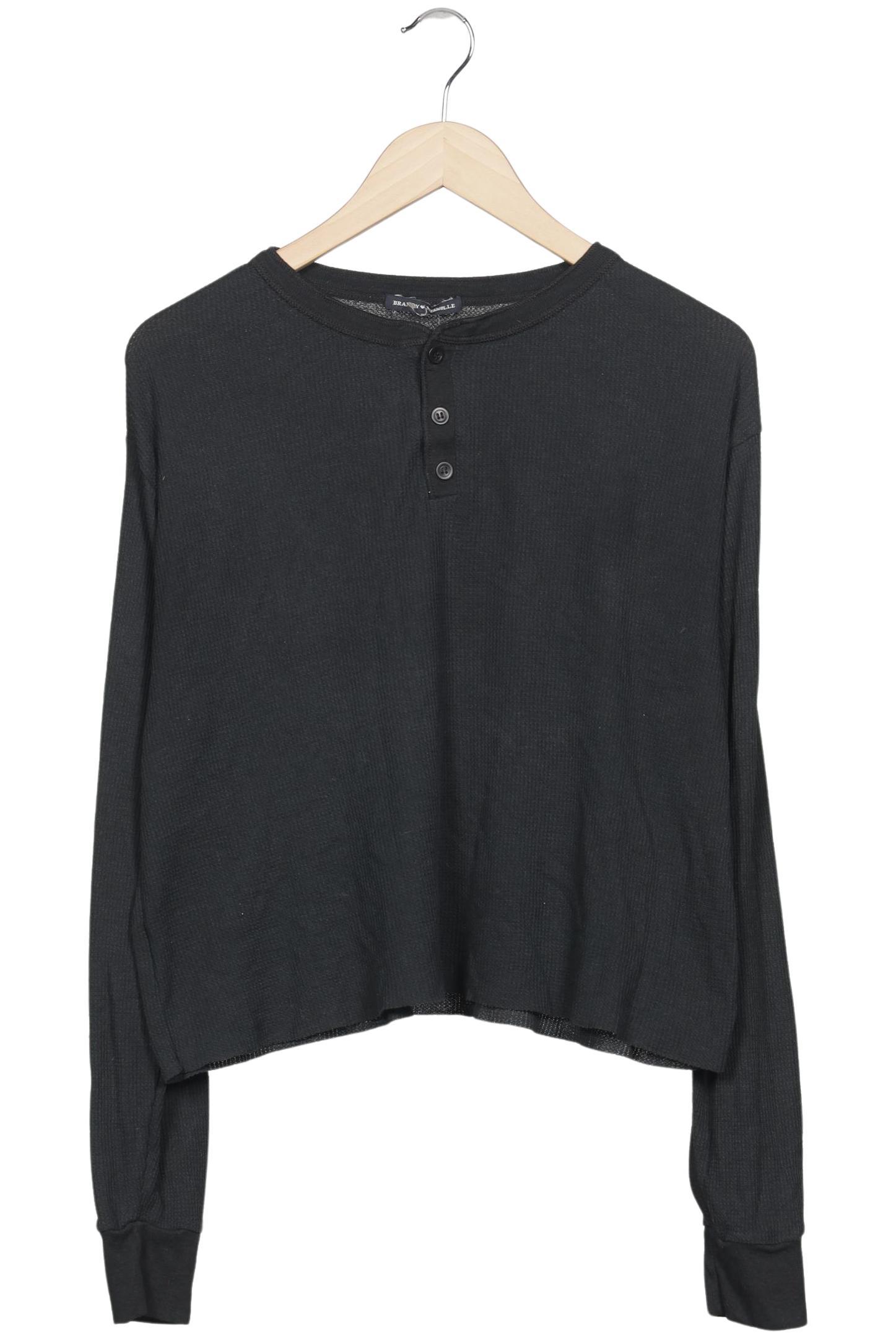 

Brandy Melville Damen Langarmshirt, grau, Gr. 42