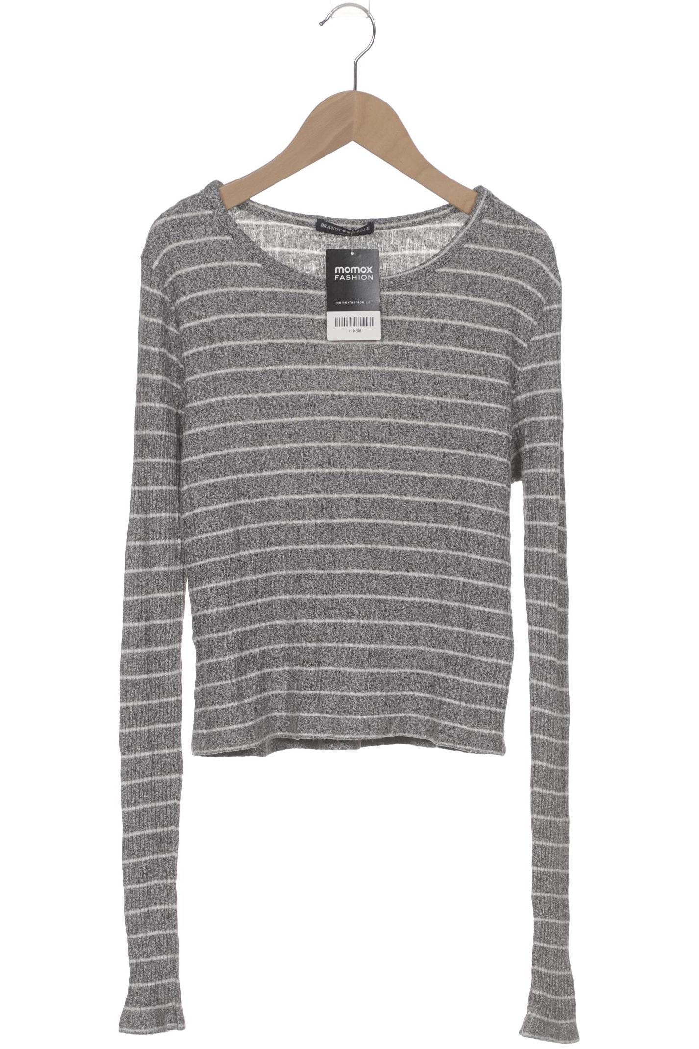 

Brandy Melville Damen Langarmshirt, grau, Gr. uni