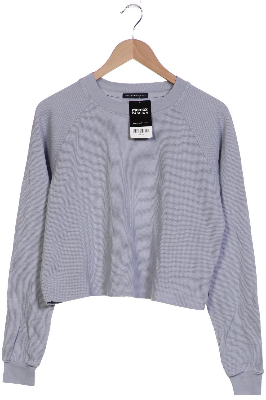 

Brandy Melville Damen Langarmshirt, hellblau, Gr. 42