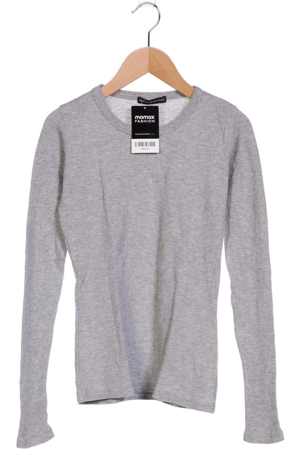 

Brandy Melville Damen Langarmshirt, grau