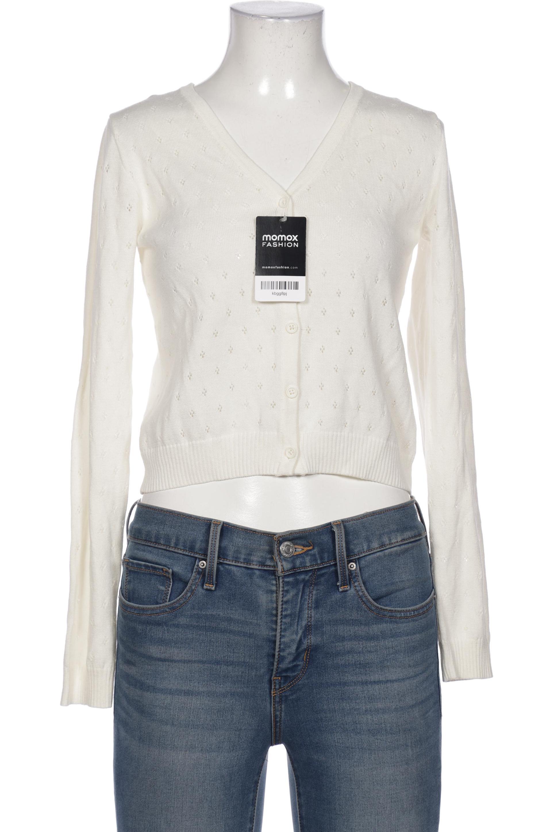 

Brandy Melville Damen Strickjacke, cremeweiß, Gr. 32