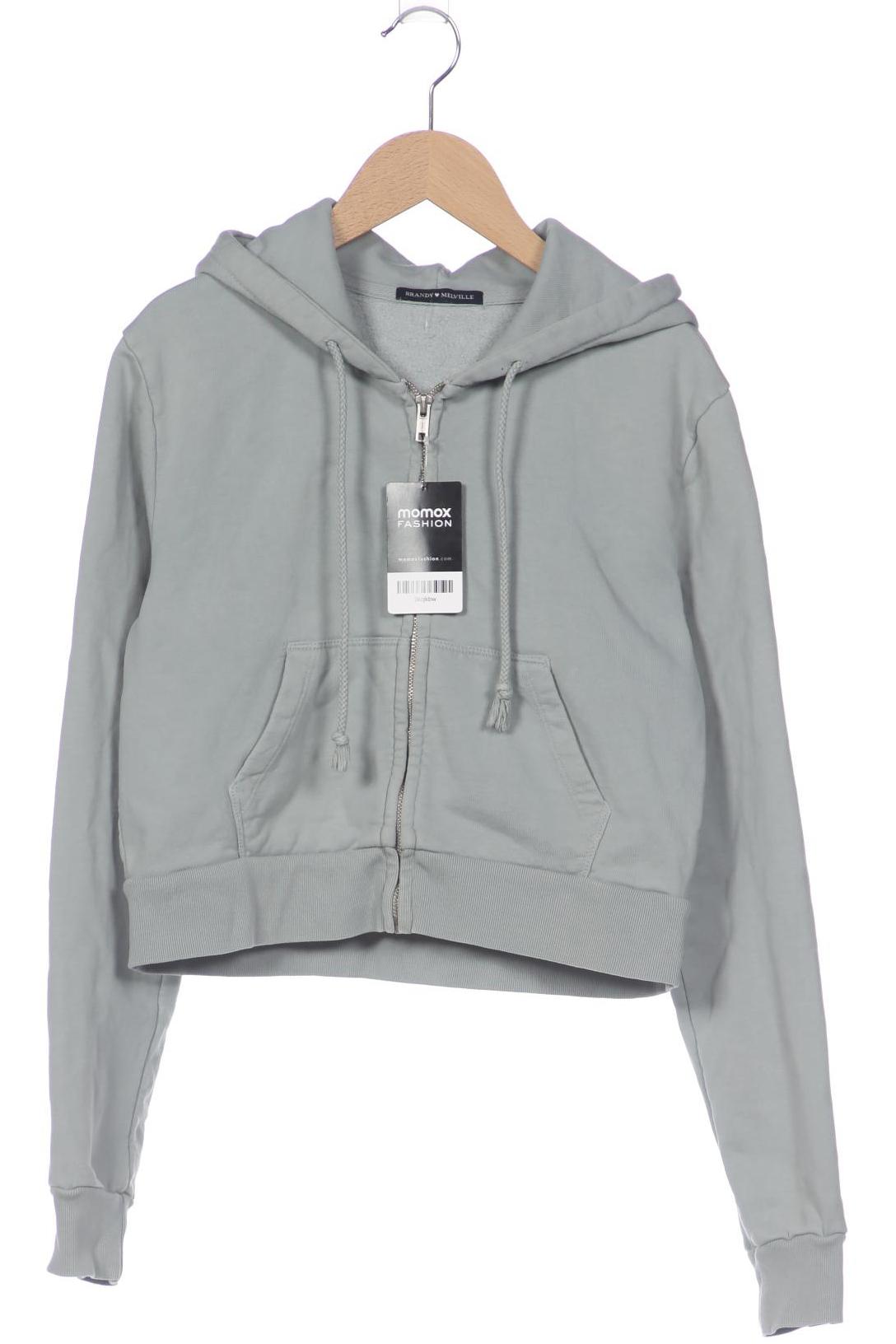 

Brandy Melville Damen Kapuzenpullover, hellgrün, Gr. 34