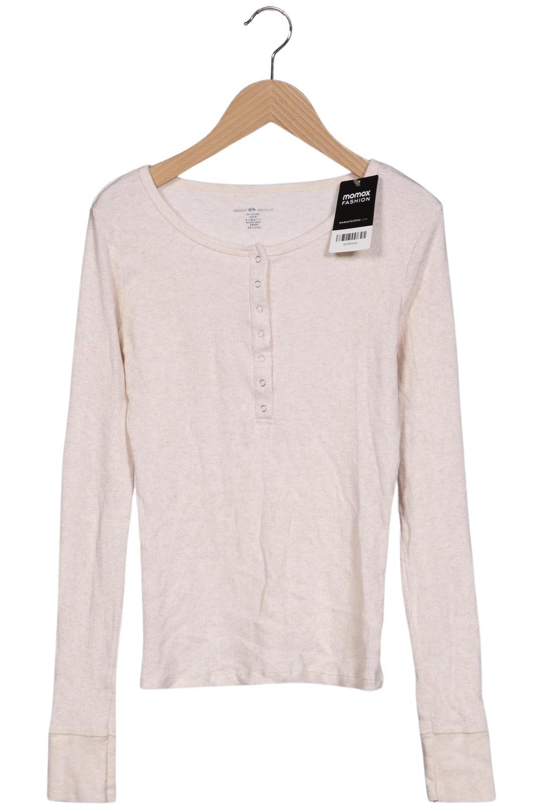 

Brandy Melville Damen Langarmshirt, beige, Gr. 36