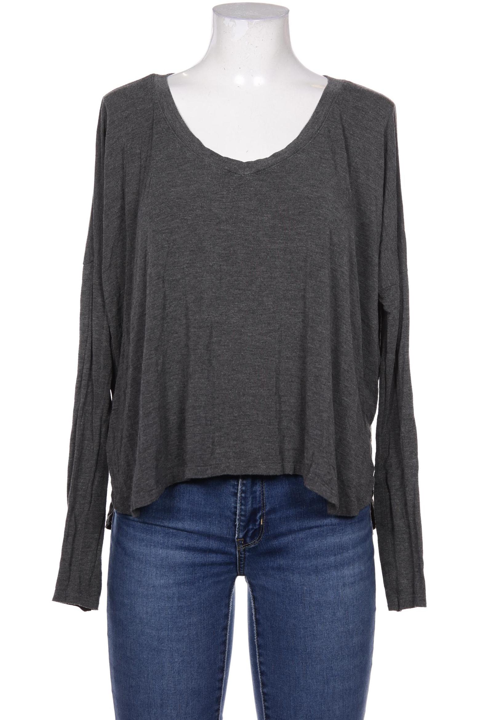 

Brandy Melville Damen Langarmshirt, grau, Gr. uni