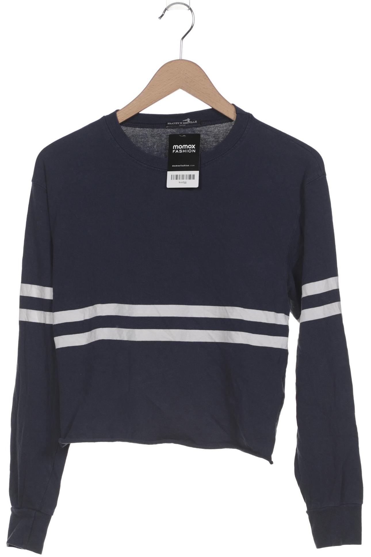 

Brandy Melville Damen Langarmshirt, marineblau, Gr. uni
