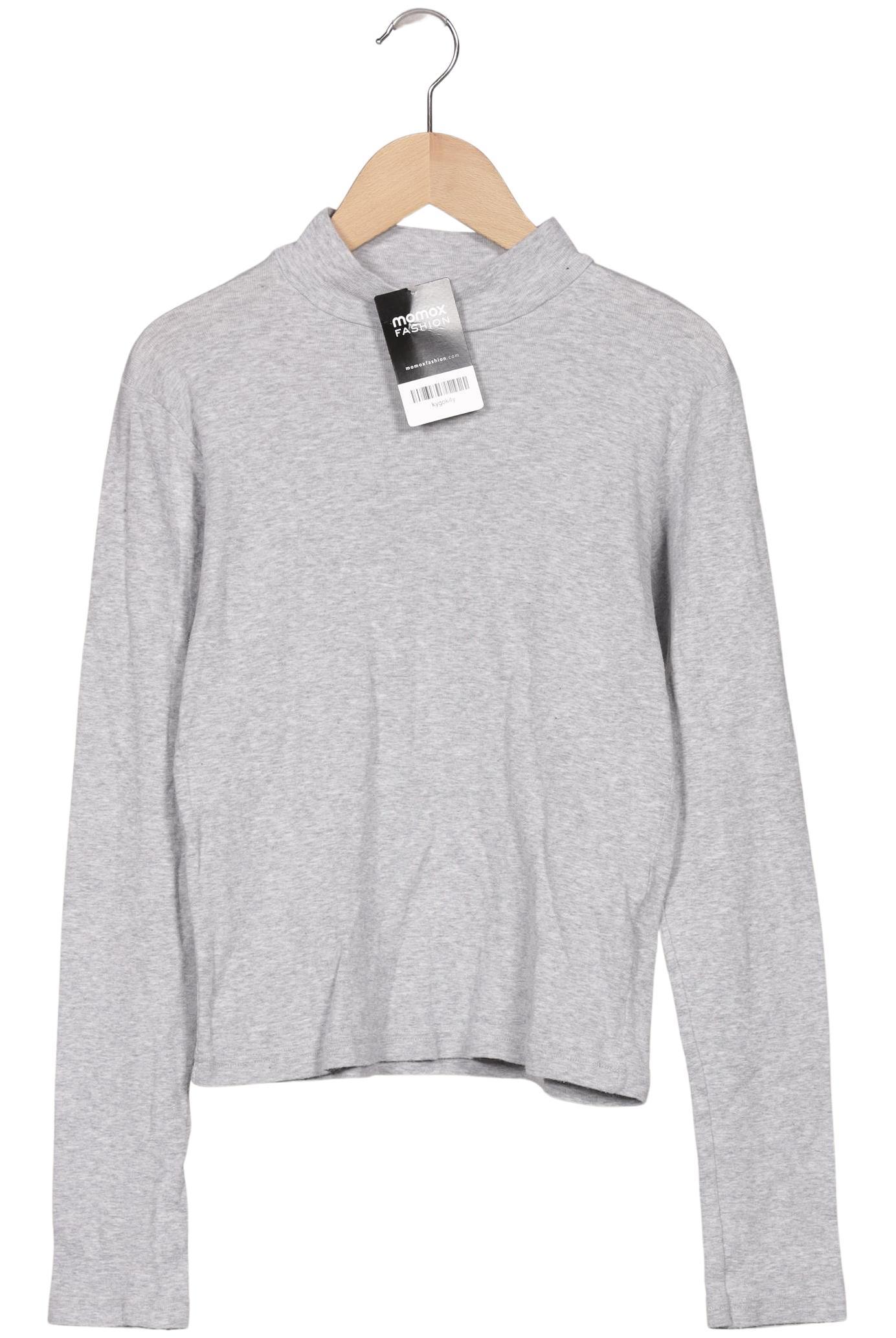 

Brandy Melville Damen Langarmshirt, grau, Gr. 10