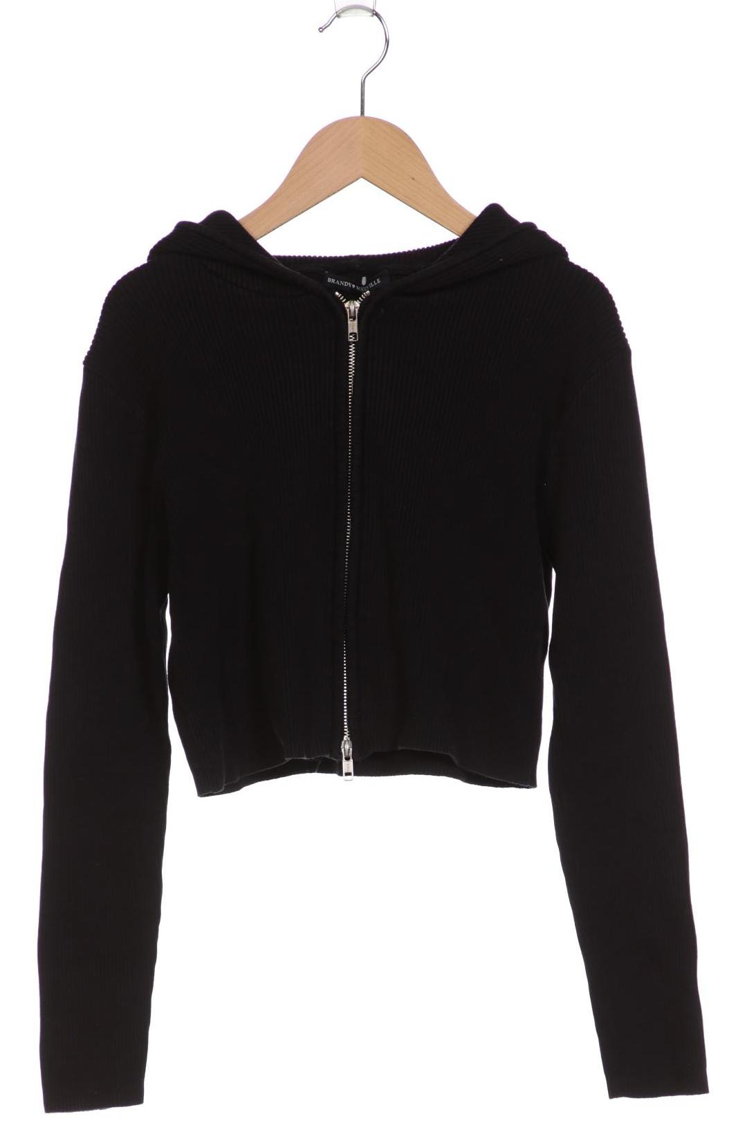 

Brandy Melville Damen Kapuzenpullover, schwarz, Gr. 34