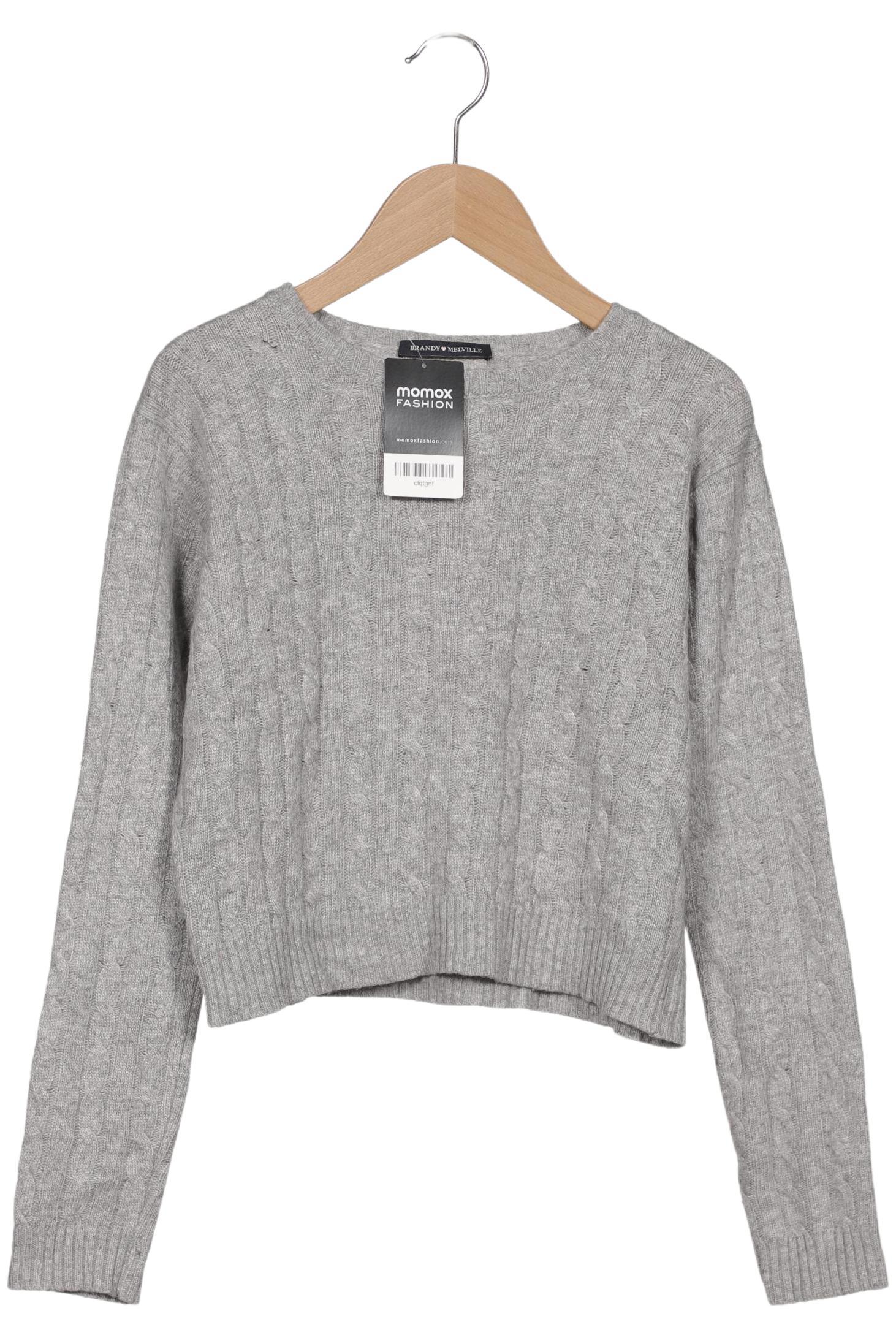 

Brandy Melville Damen Pullover, grau, Gr. 36