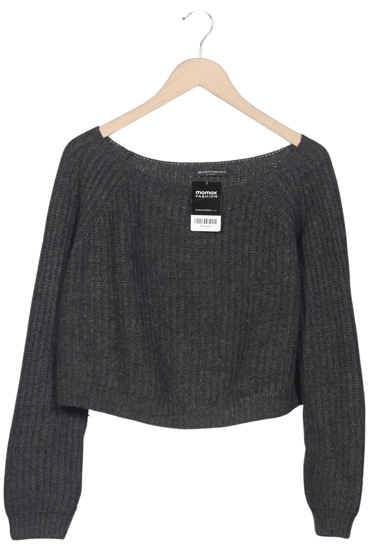 

Brandy Melville Damen Pullover, grau, Gr. uni