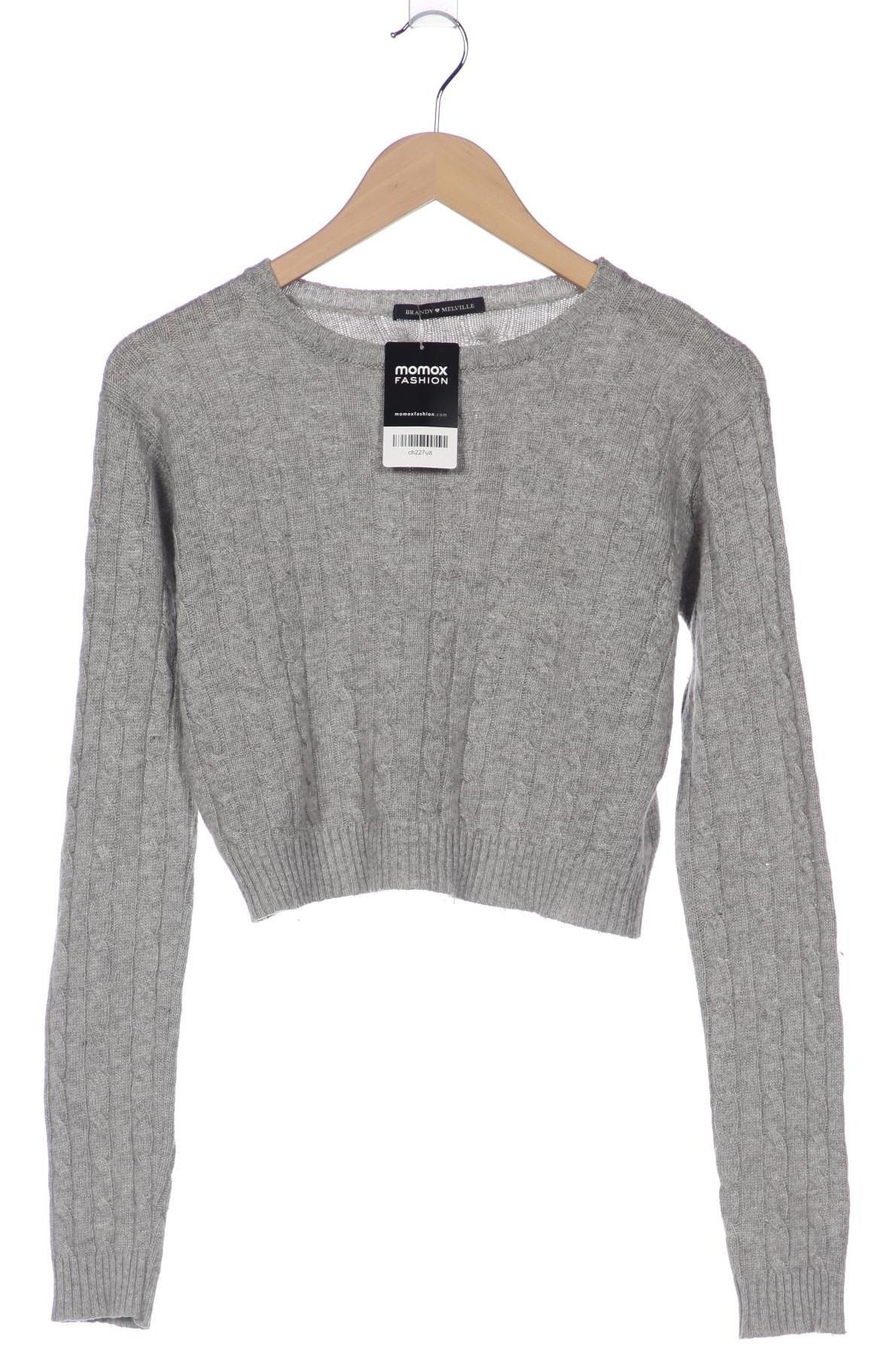 

Brandy Melville Damen Pullover, grau, Gr. 38