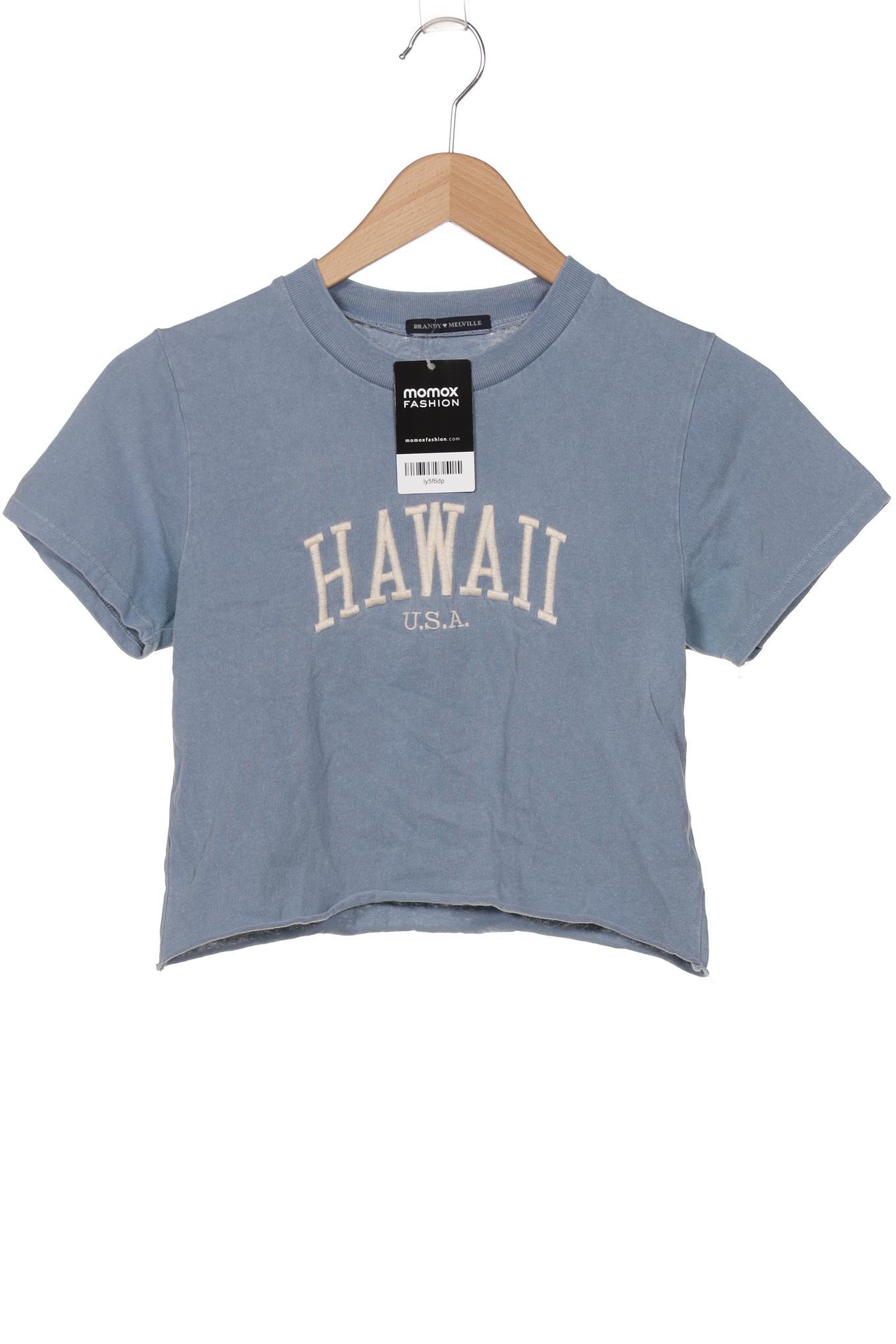 

Brandy Melville Damen T-Shirt, blau, Gr. 34