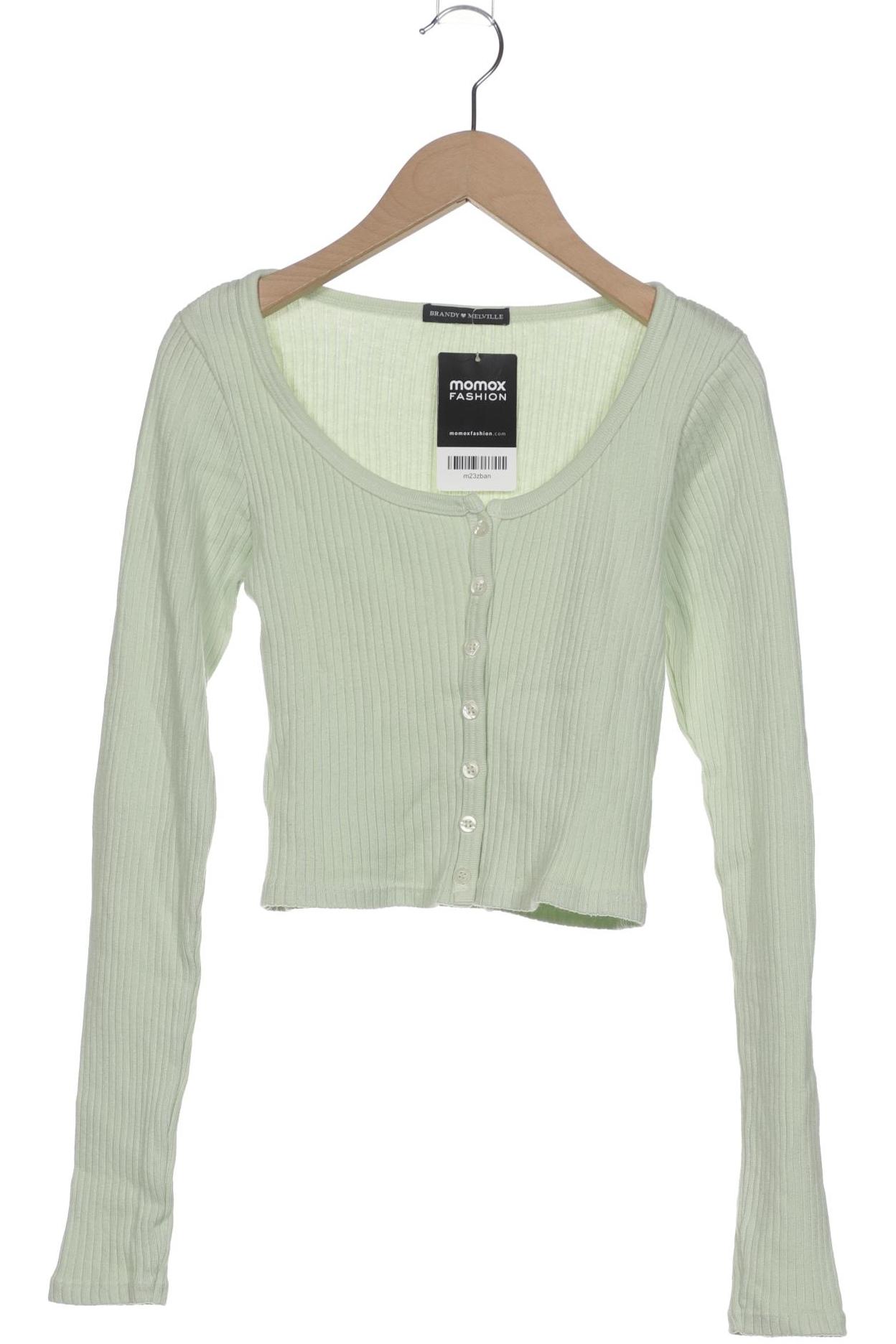 

Brandy Melville Damen Strickjacke, hellgrün, Gr. 34