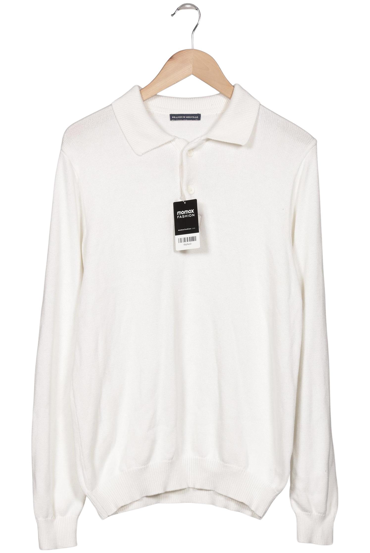 

Brandy Melville Damen Pullover, weiß, Gr. 42