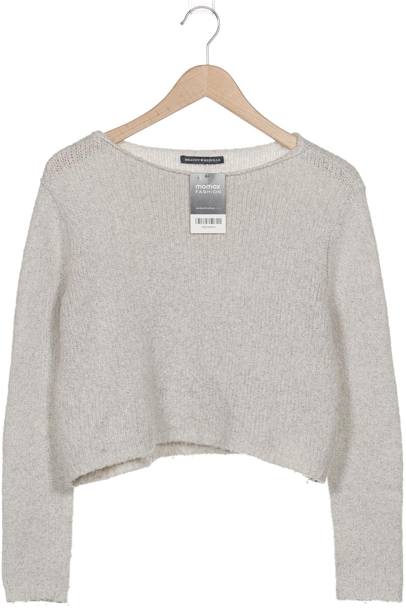 

Brandy Melville Damen Pullover, grau, Gr. 38