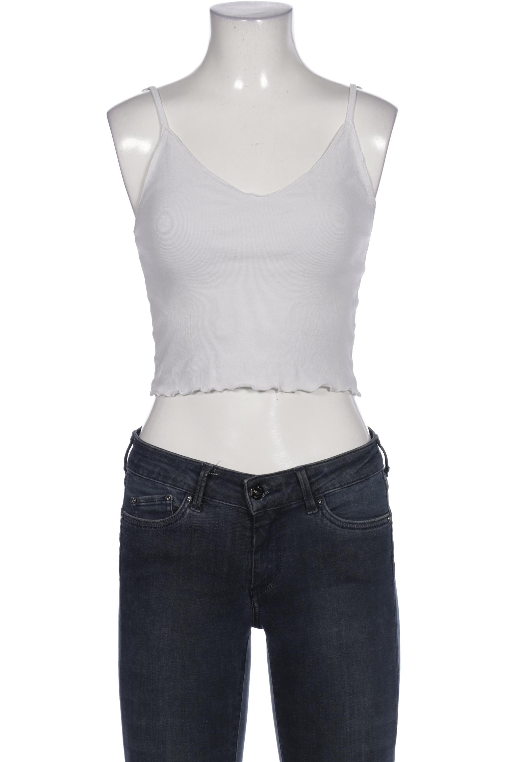 

Brandy Melville Damen Top, weiß, Gr. 30