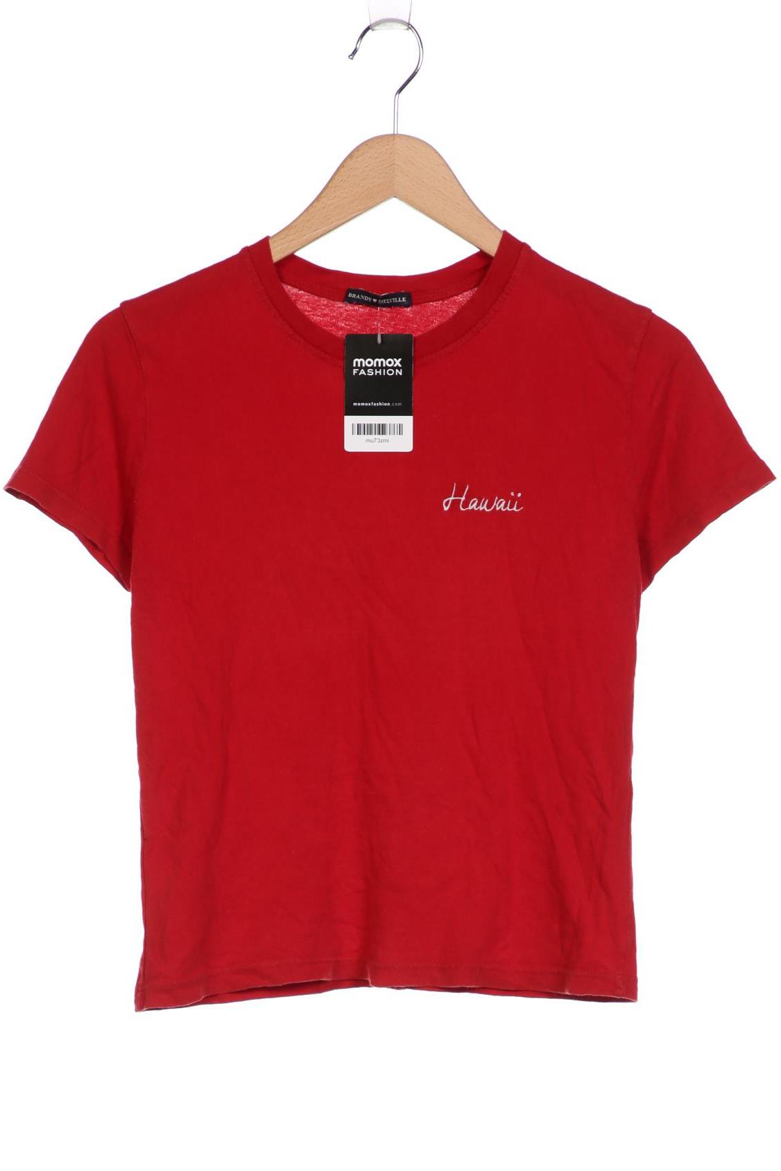 

Brandy Melville Damen T-Shirt, rot, Gr. 36