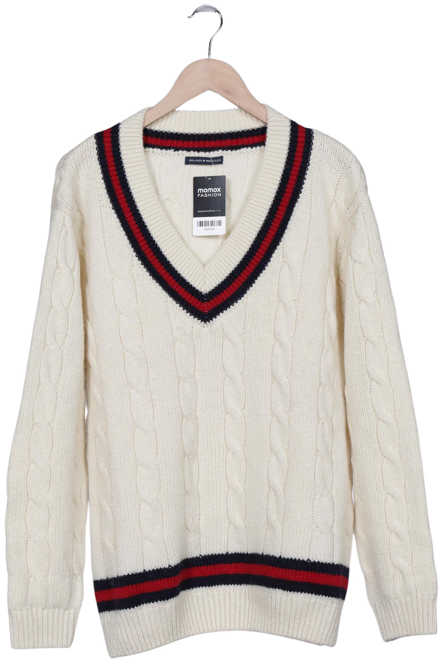 

Brandy Melville Damen Pullover, cremeweiß, Gr. 42