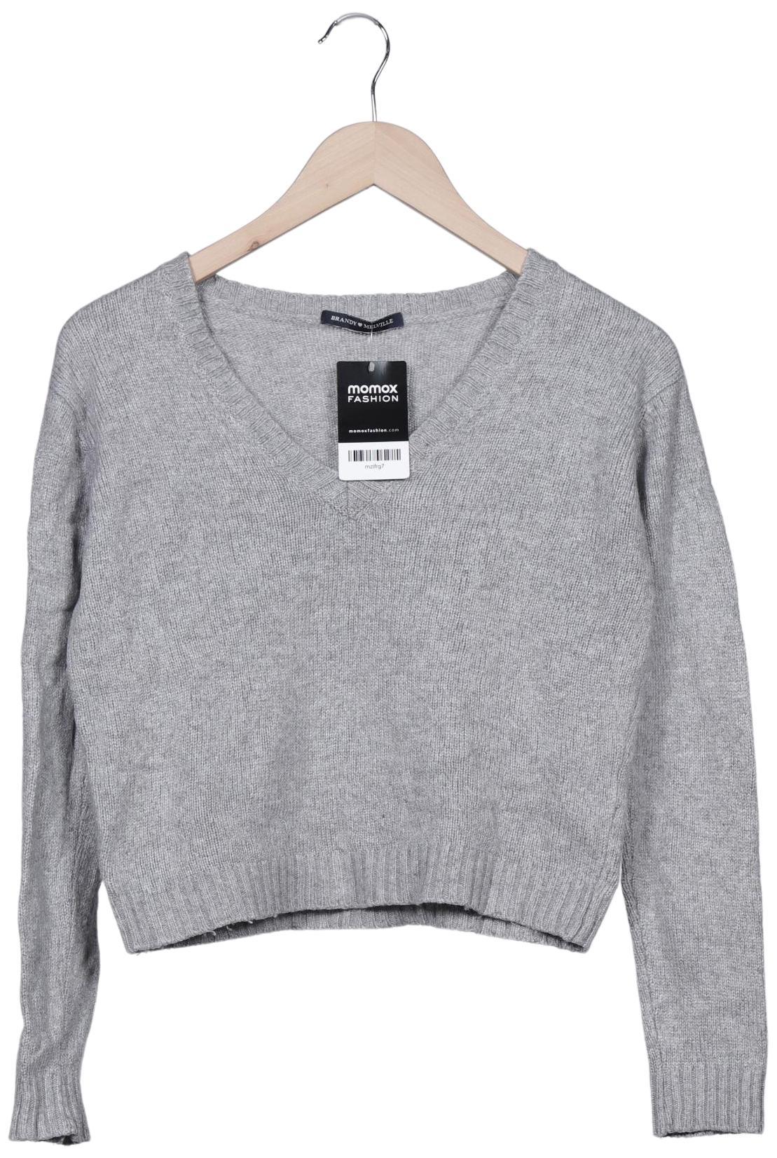 

Brandy Melville Damen Pullover, grau, Gr. 36