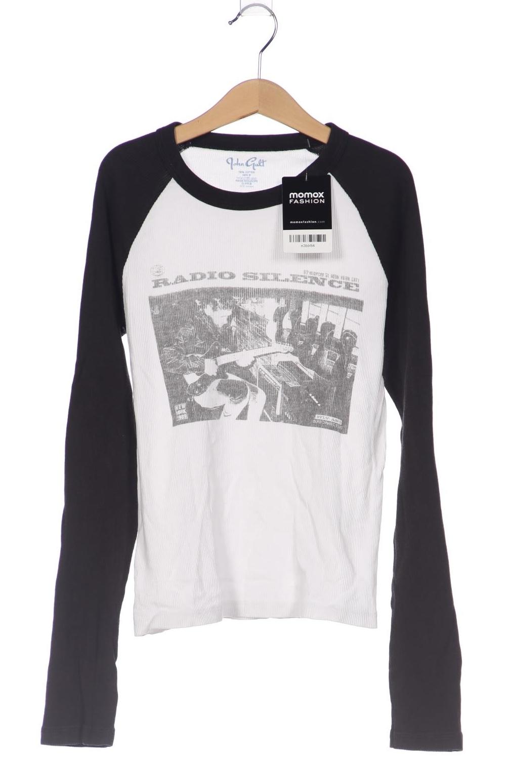 

Brandy Melville Damen Langarmshirt, weiß, Gr. 30